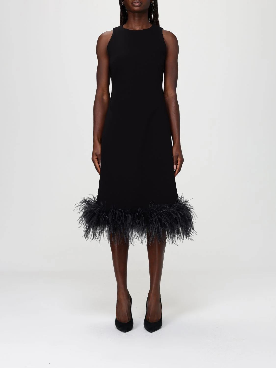 Max Mara Dress Woman Black