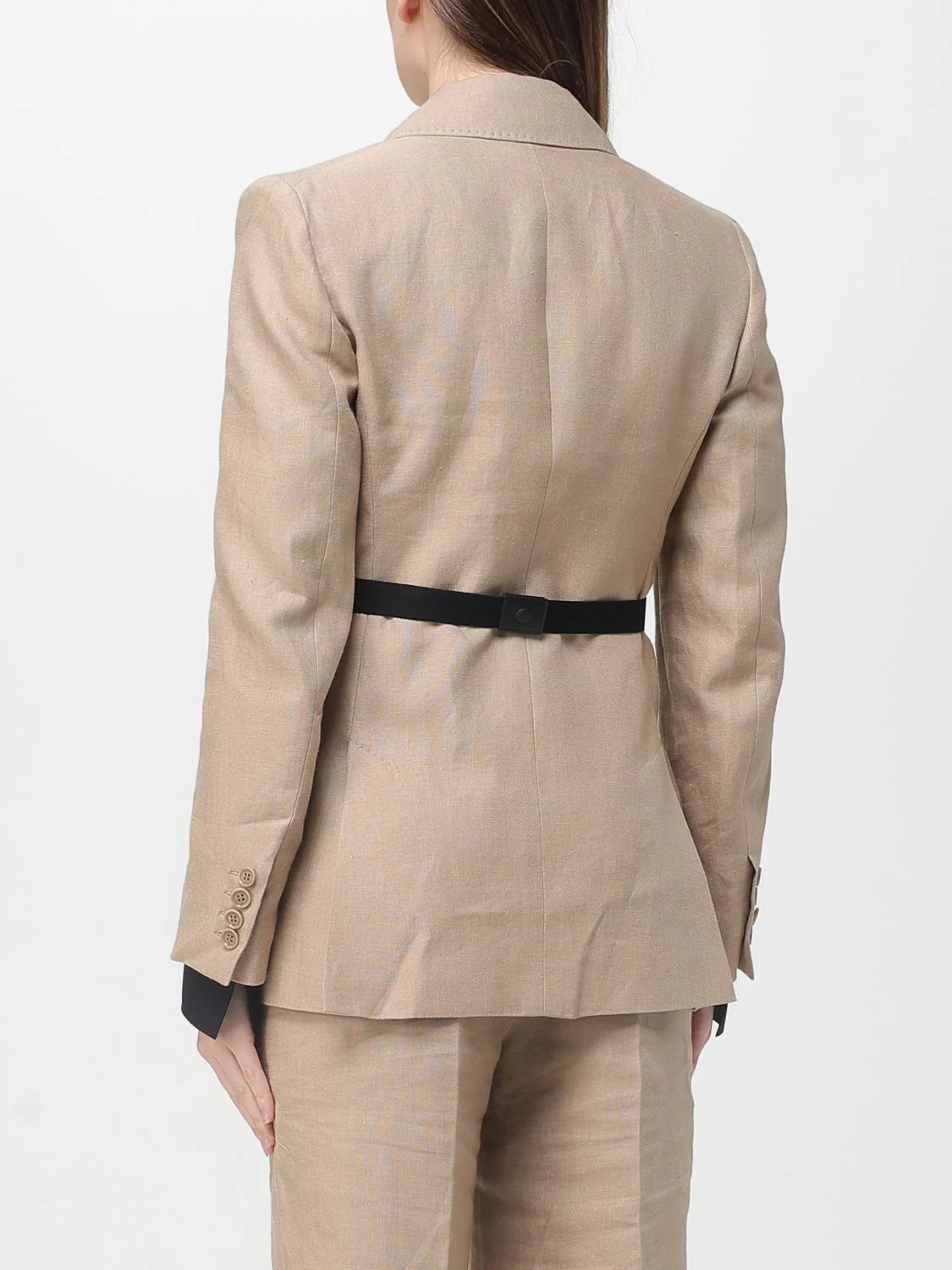Max Mara Jacket Woman Brown - Image 3