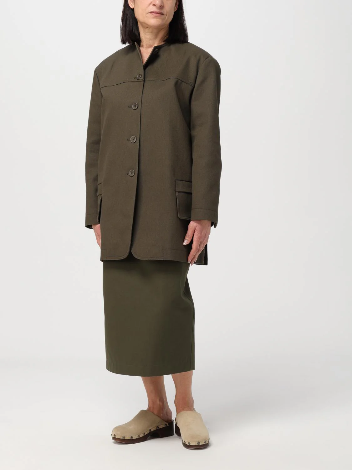 Max Mara Jacket Woman Green - Image 2