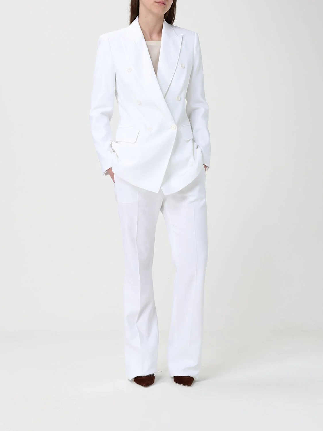 Max Mara Jacket Woman White - Image 2