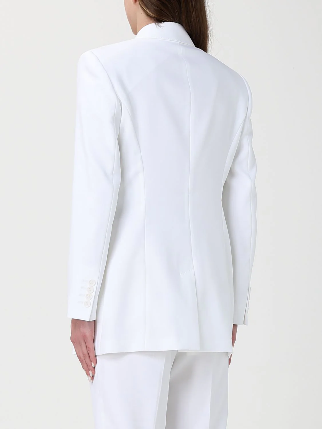 Max Mara Jacket Woman White - Image 3