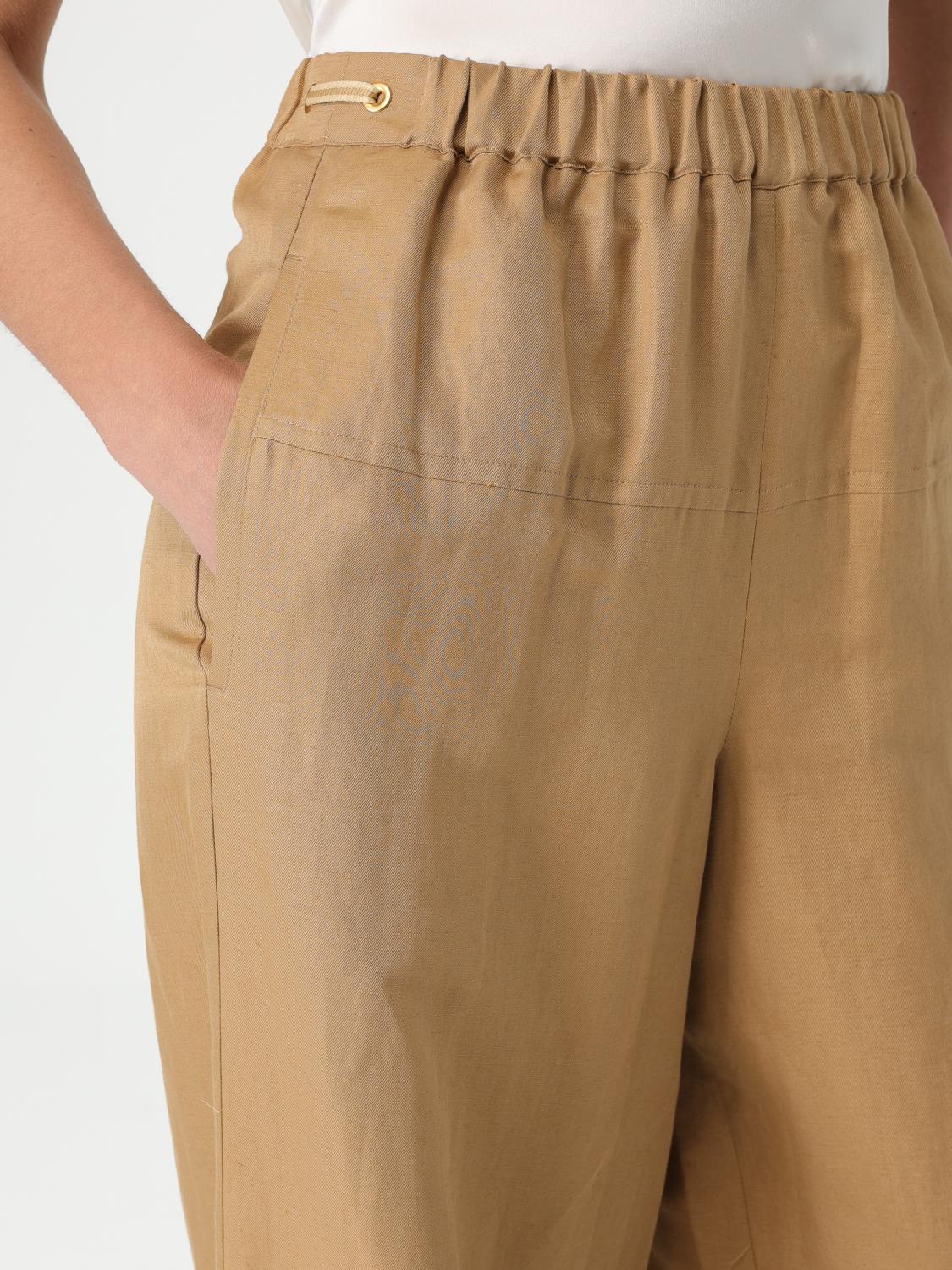 Max Mara Pants Woman Brown - Image 4