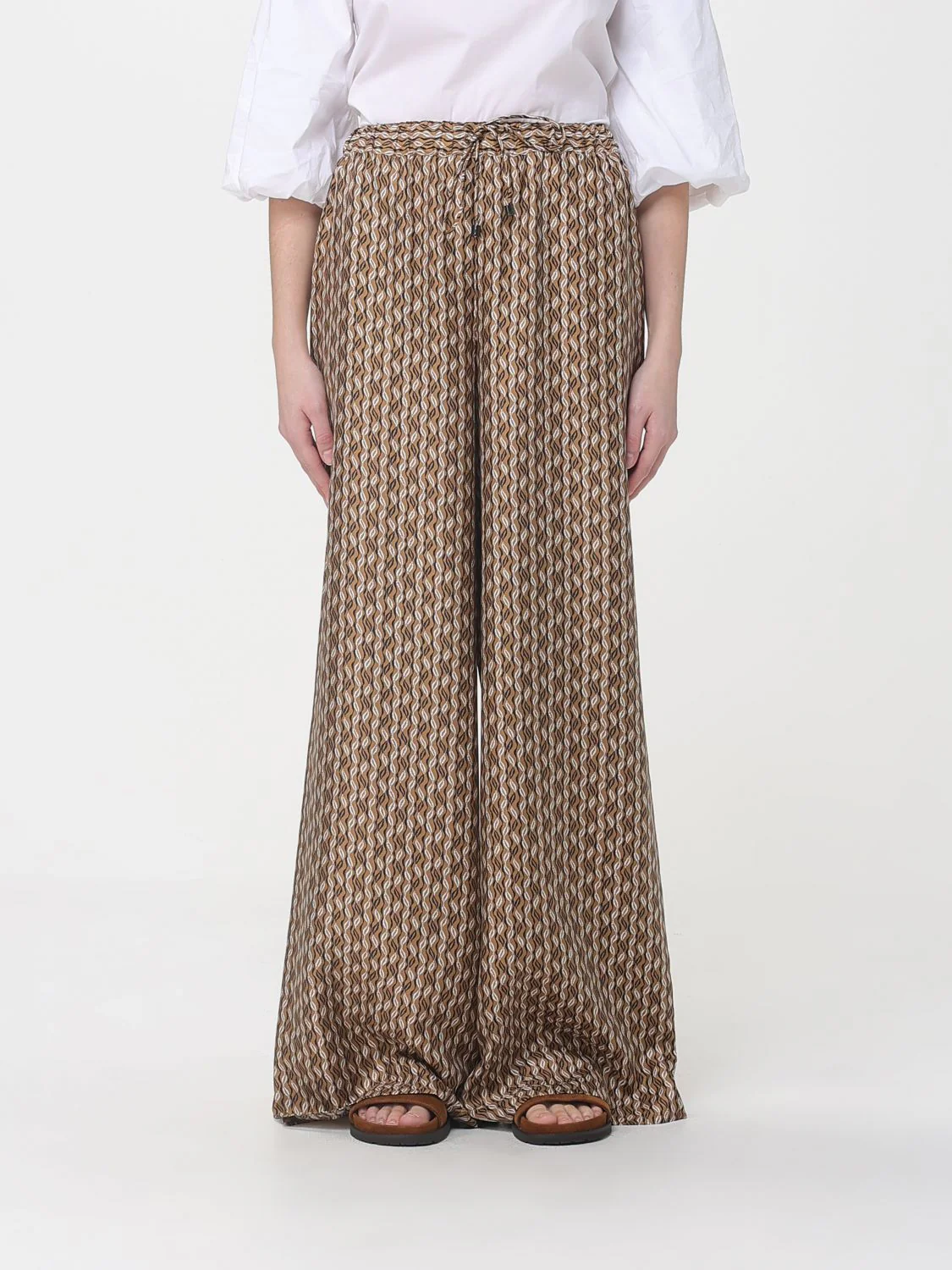 Max Mara Pants Woman Brown