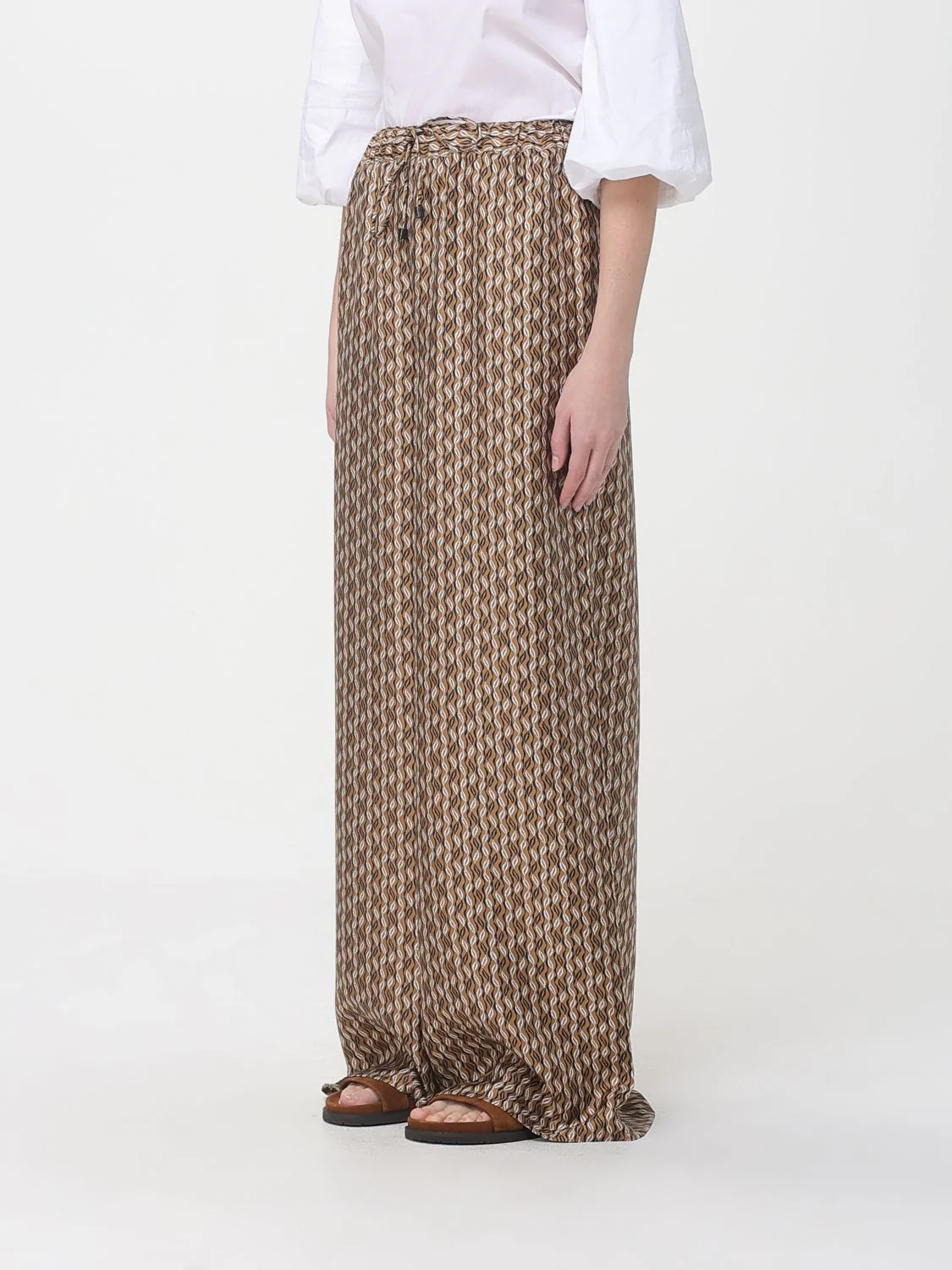 Max Mara Pants Woman Brown - Image 4
