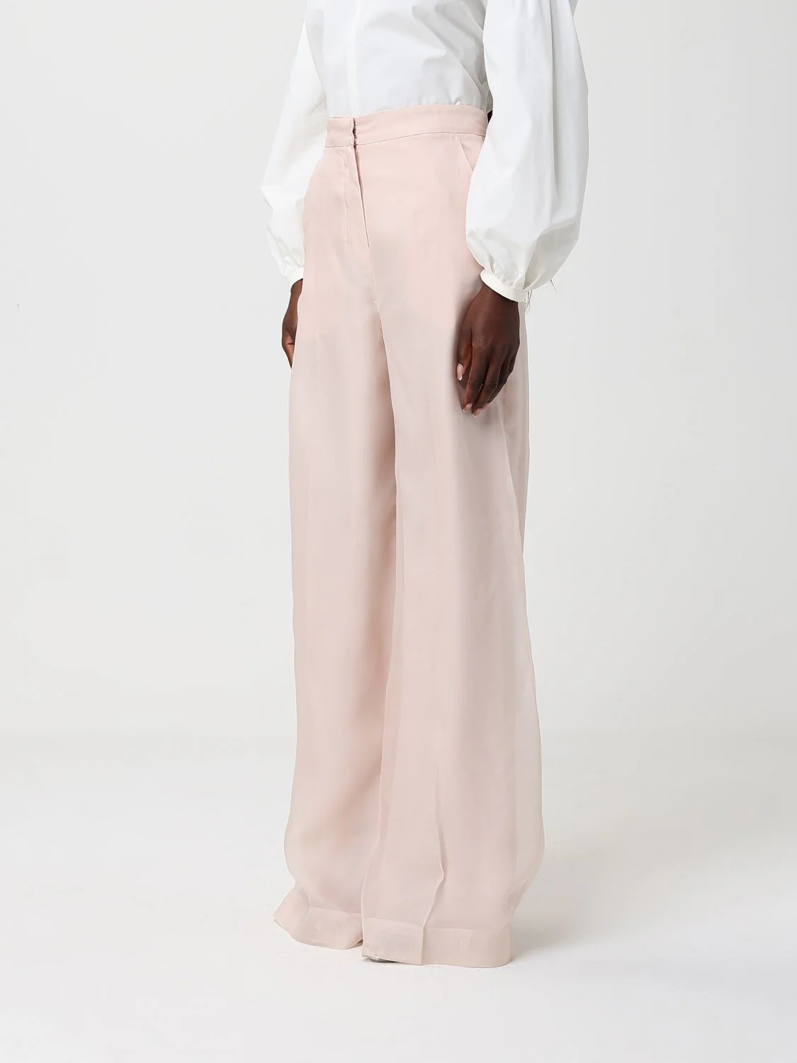 Max Mara Pants Woman Dust - Image 4