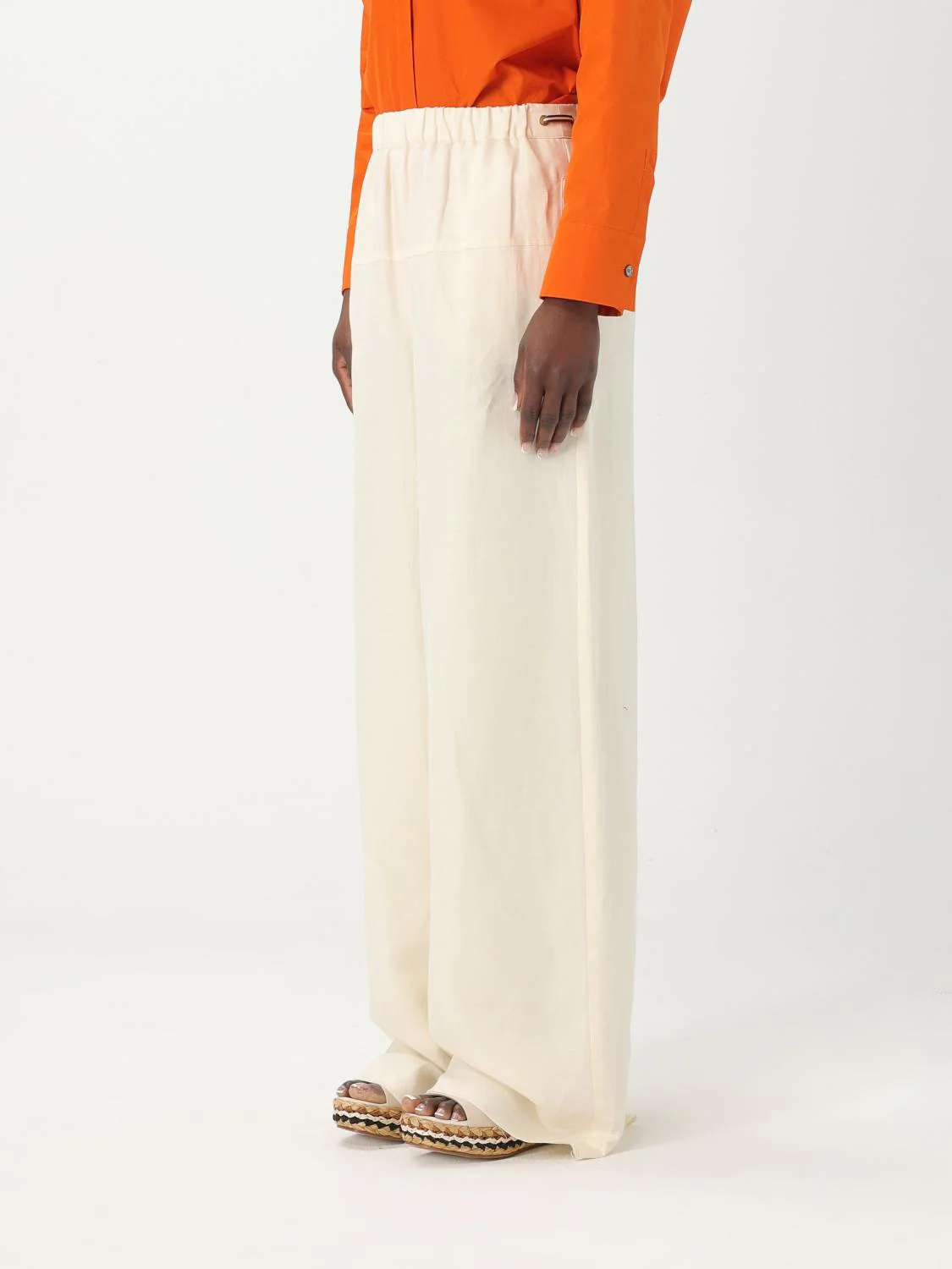 Max Mara Pants Woman White - Image 4
