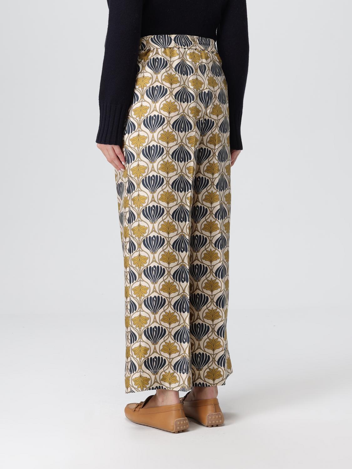 Max Mara Pants Woman Yellow - Image 3