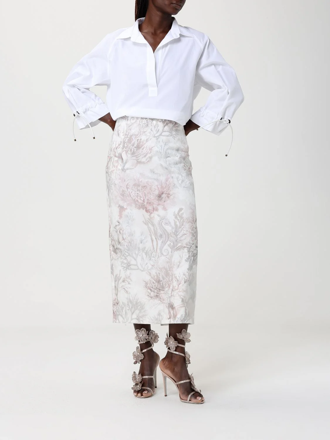 Max Mara Shirt Woman White - Image 2