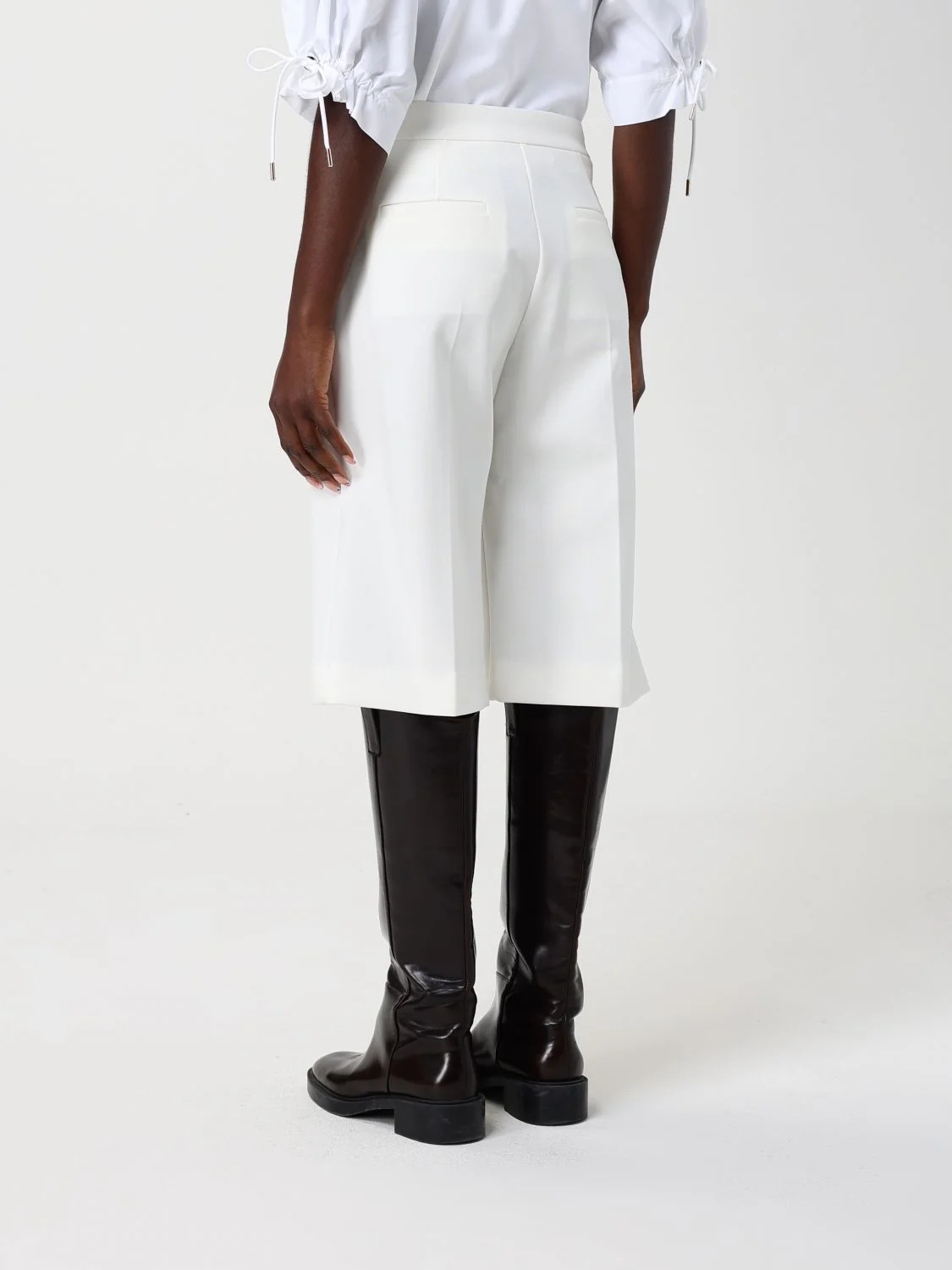 Max Mara Shorts Woman White - Image 3