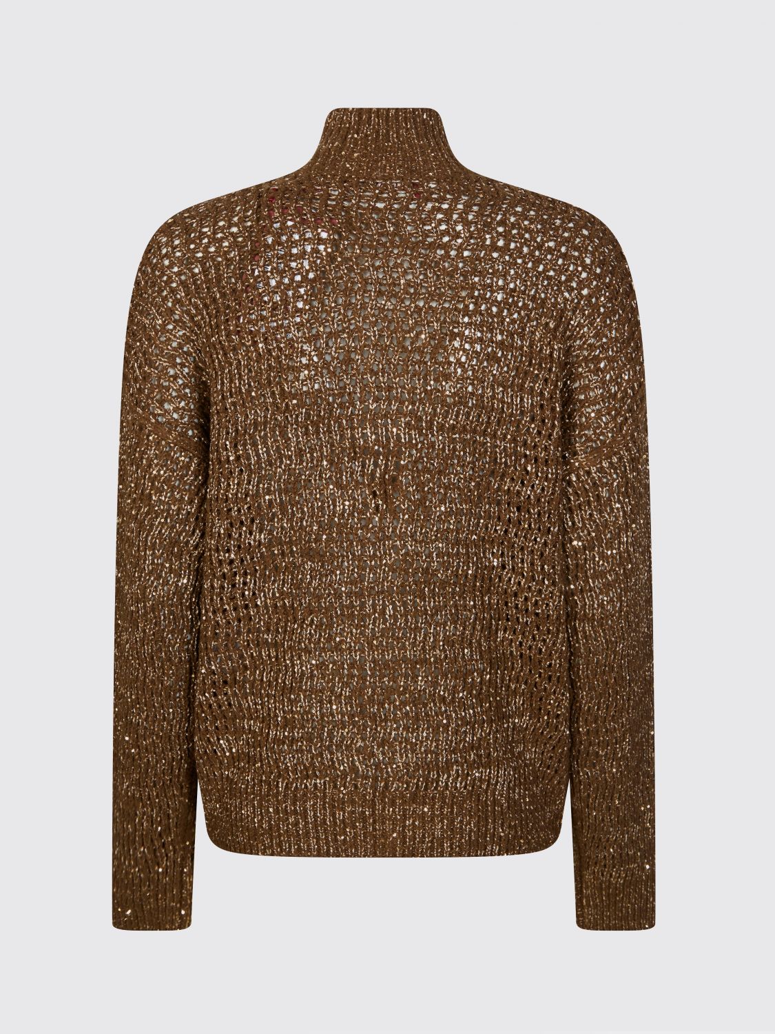 Max Mara Studio Cardigan Woman Brown - Image 3