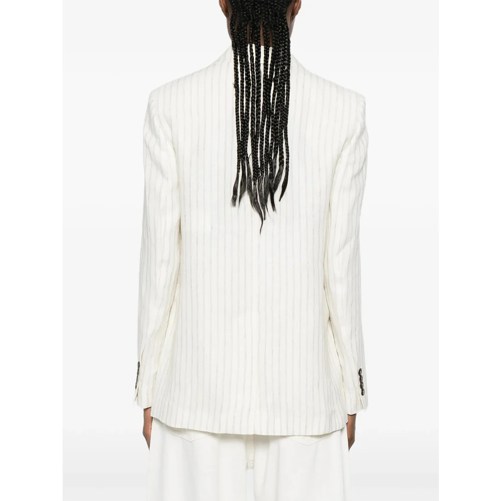 Max Mara Studio Neutrals Jackets - Blazers Women - Image 3