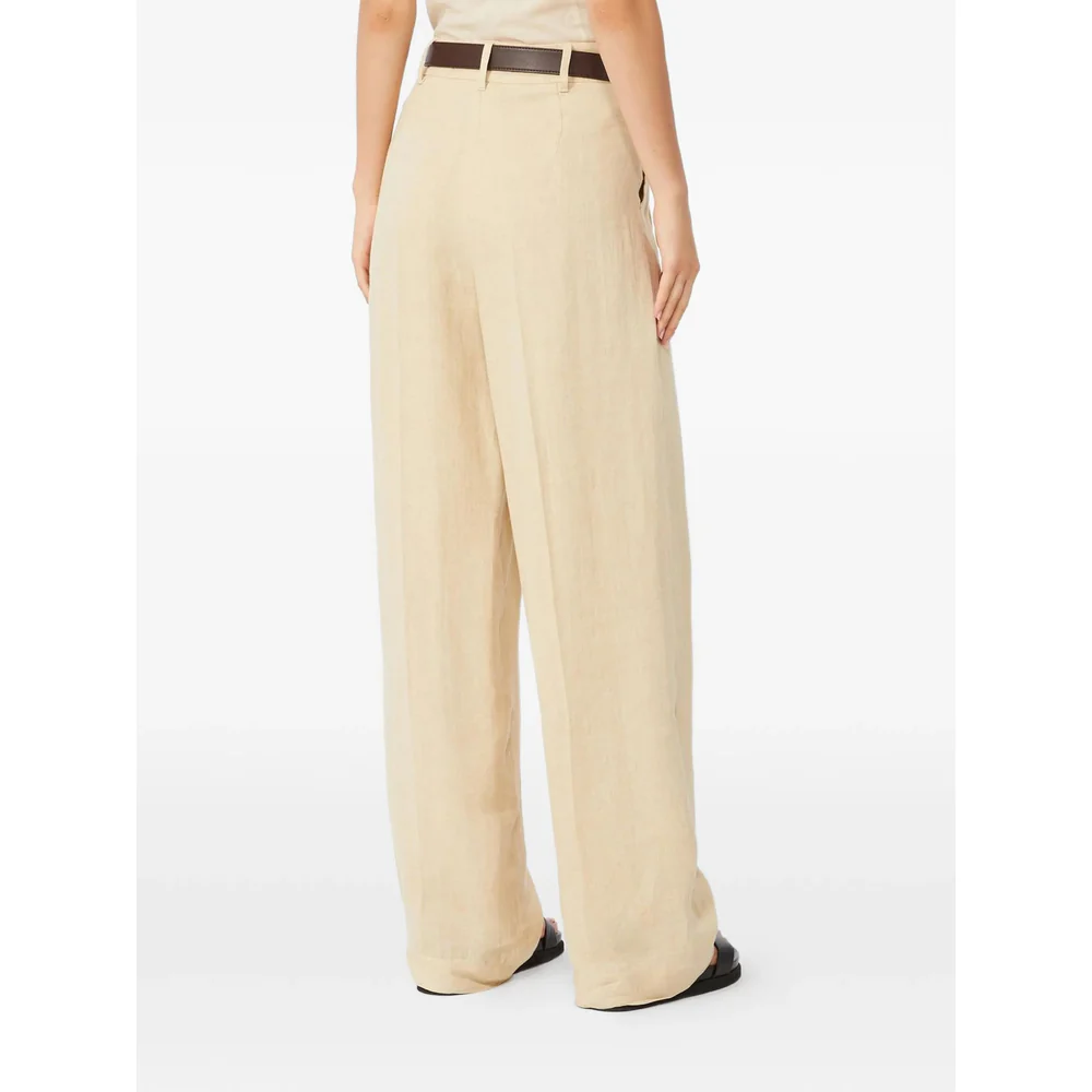 Max Mara Studio Neutrals Trousers - Straight Trousers Women - Image 3