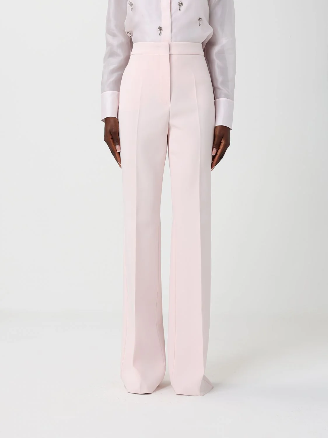 Max Mara Studio Pants Woman Pink
