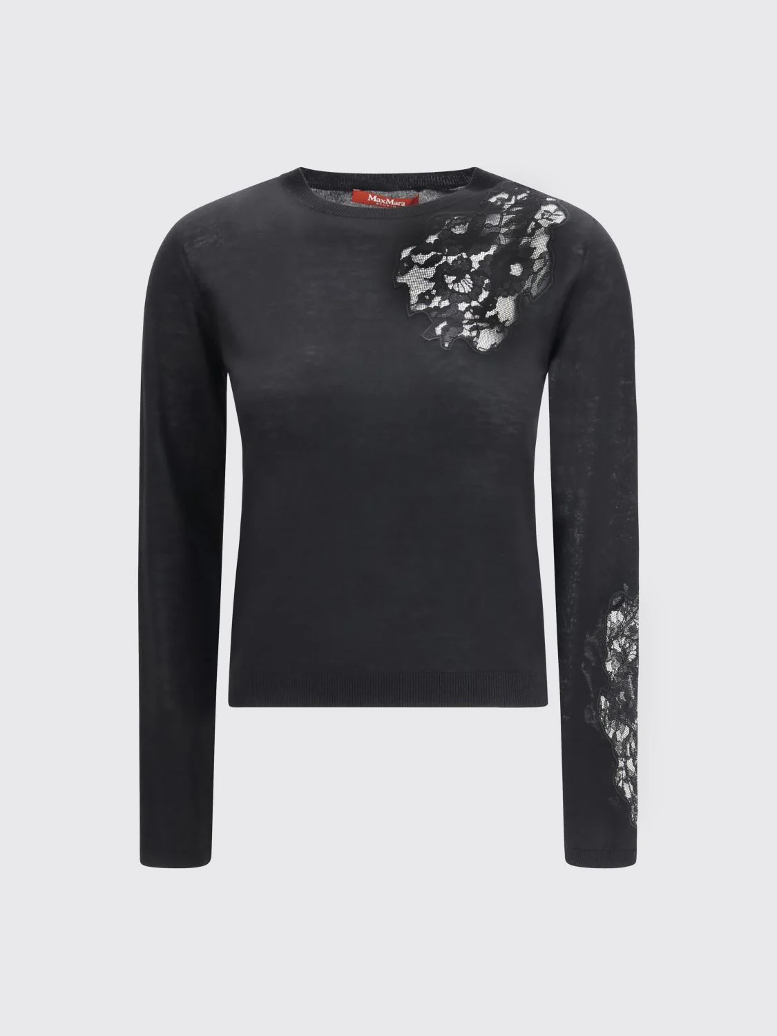 Max Mara Studio Sweater Woman Black