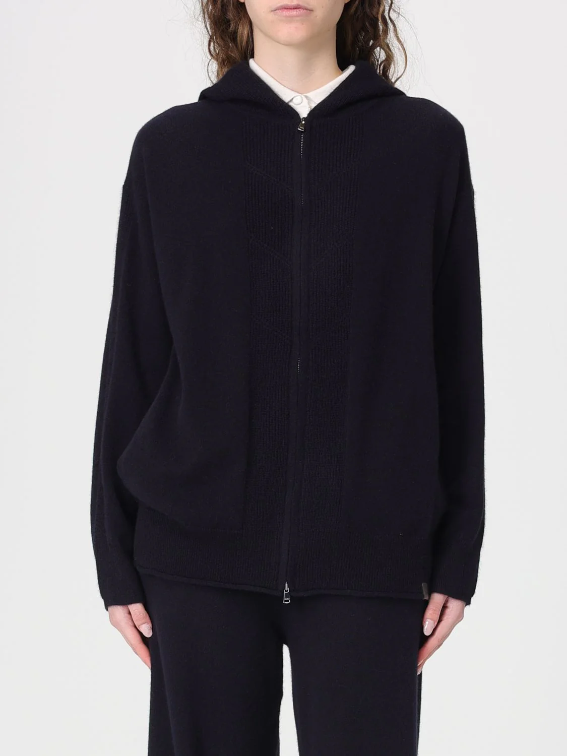 Max Mara Sweater Woman Blue