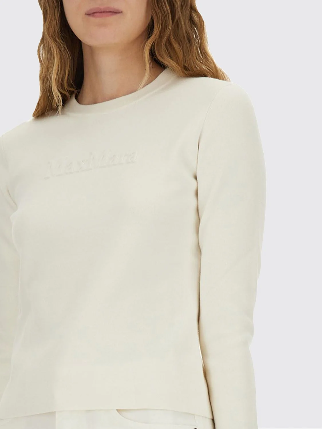 Max Mara Sweater Woman Ivory - Image 4