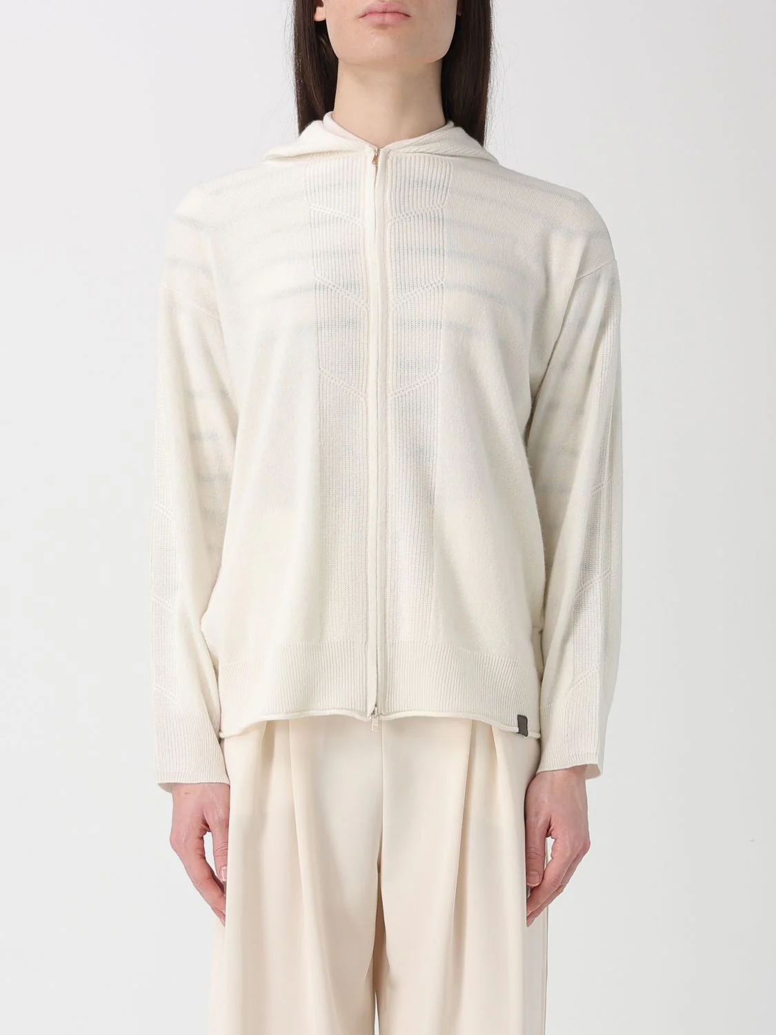 Max Mara Sweater Woman White