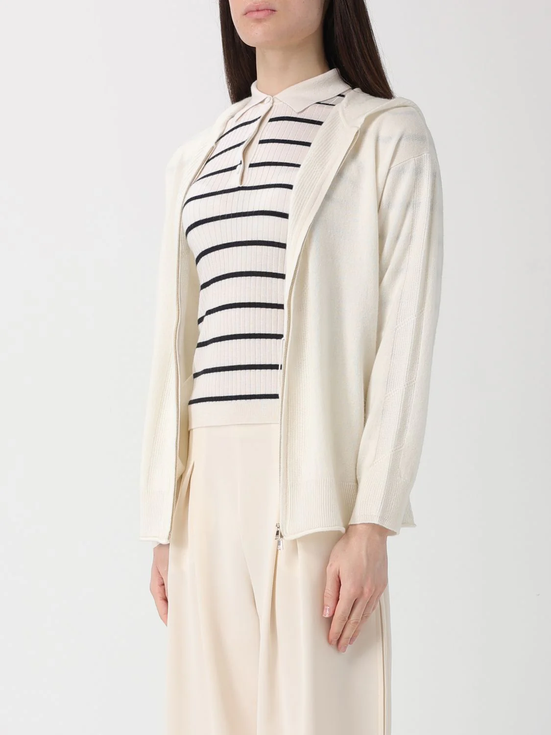 Max Mara Sweater Woman White - Image 4