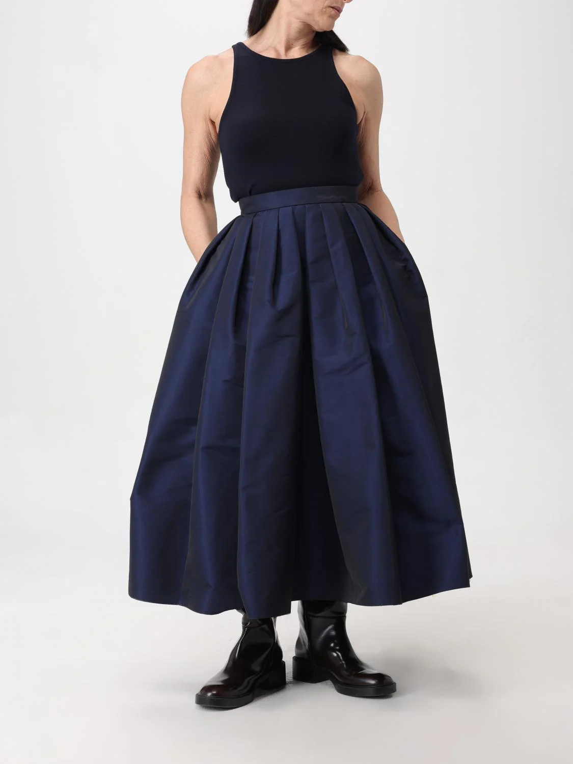 Max Mara Top Woman Blue - Image 2