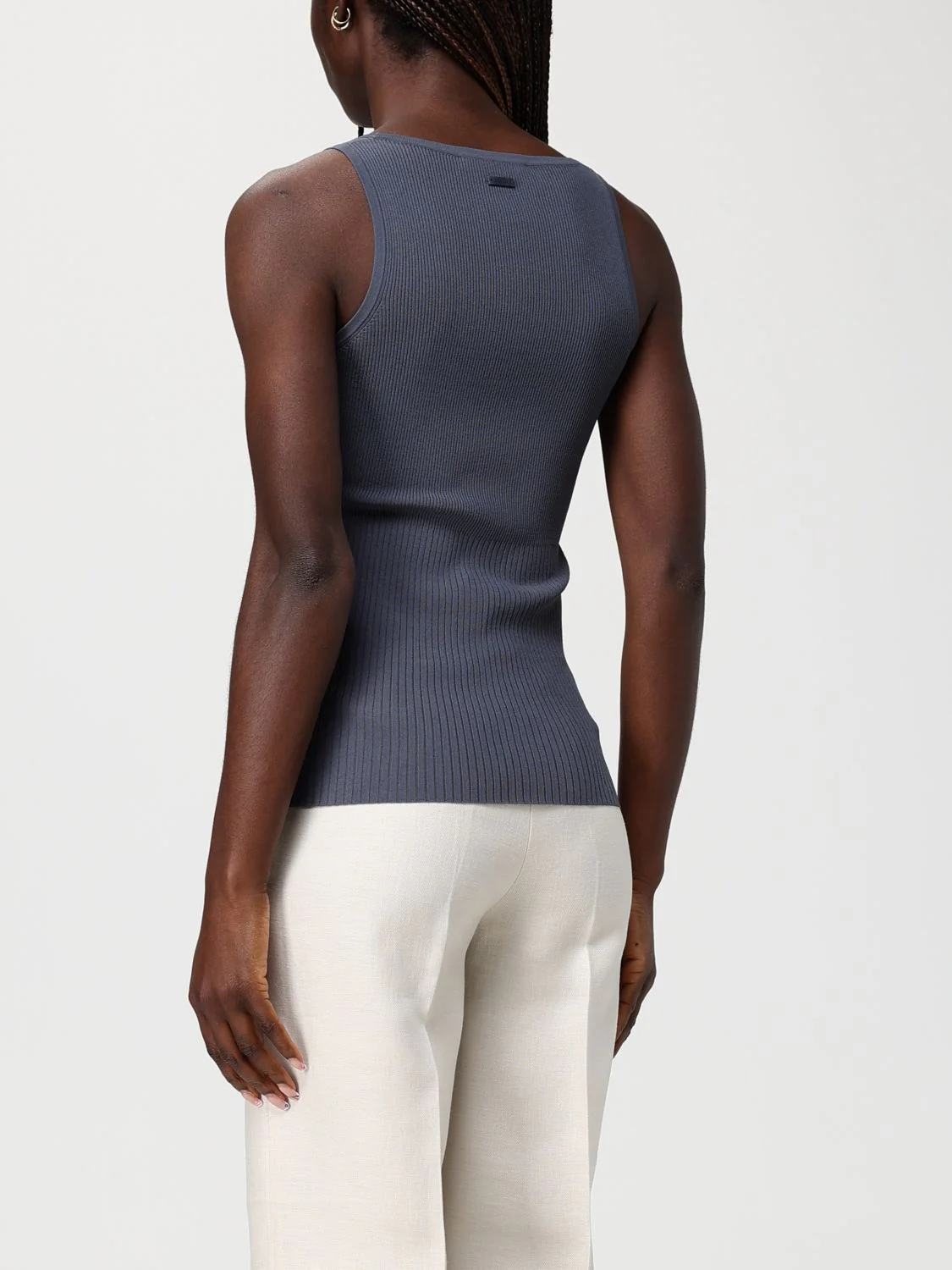 Max Mara Top Woman Grey - Image 2