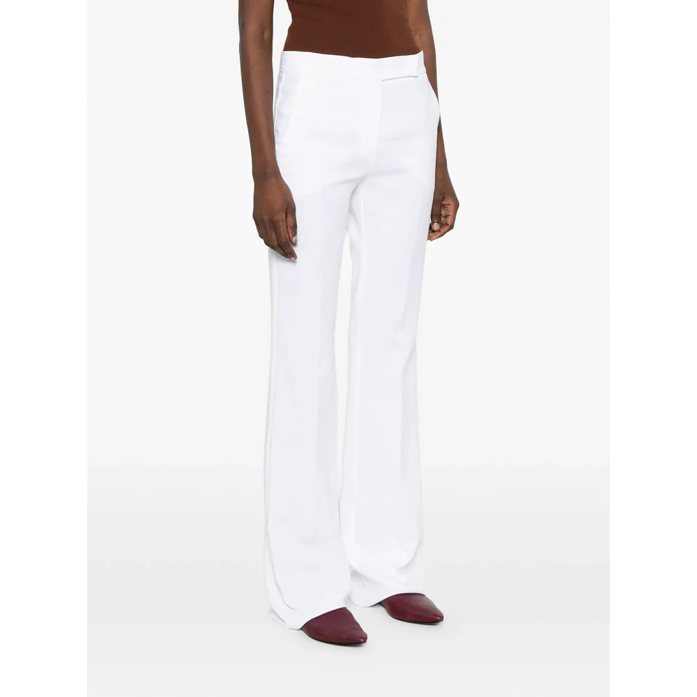 Max Mara White Trousers - Flared Trousers Women - Image 3