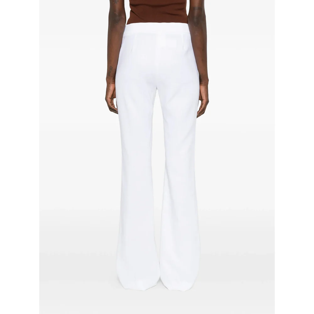 Max Mara White Trousers - Flared Trousers Women - Image 4