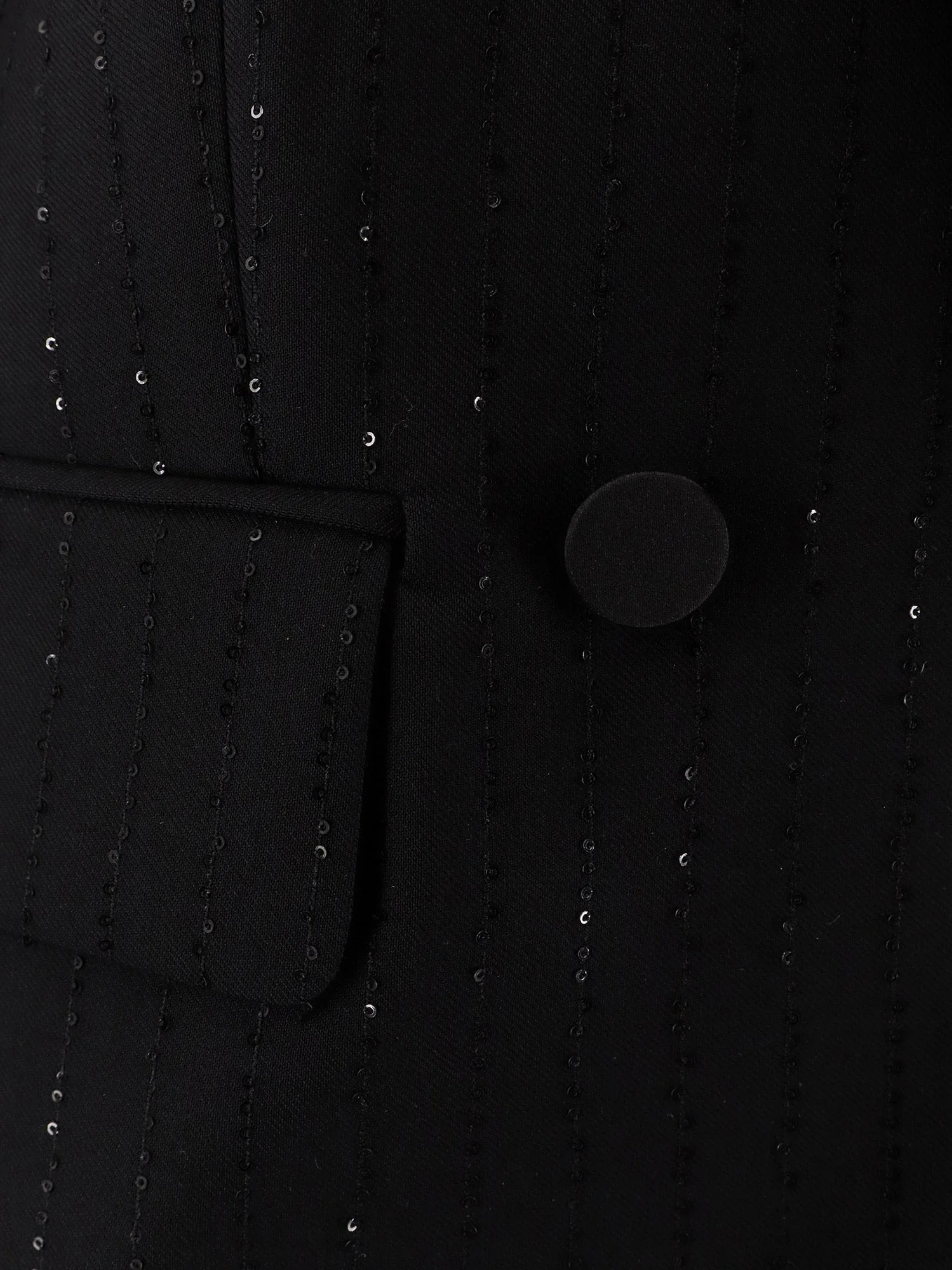 Max Mara Women Appia Virgin Wool Blazer With Sequins - Image 3