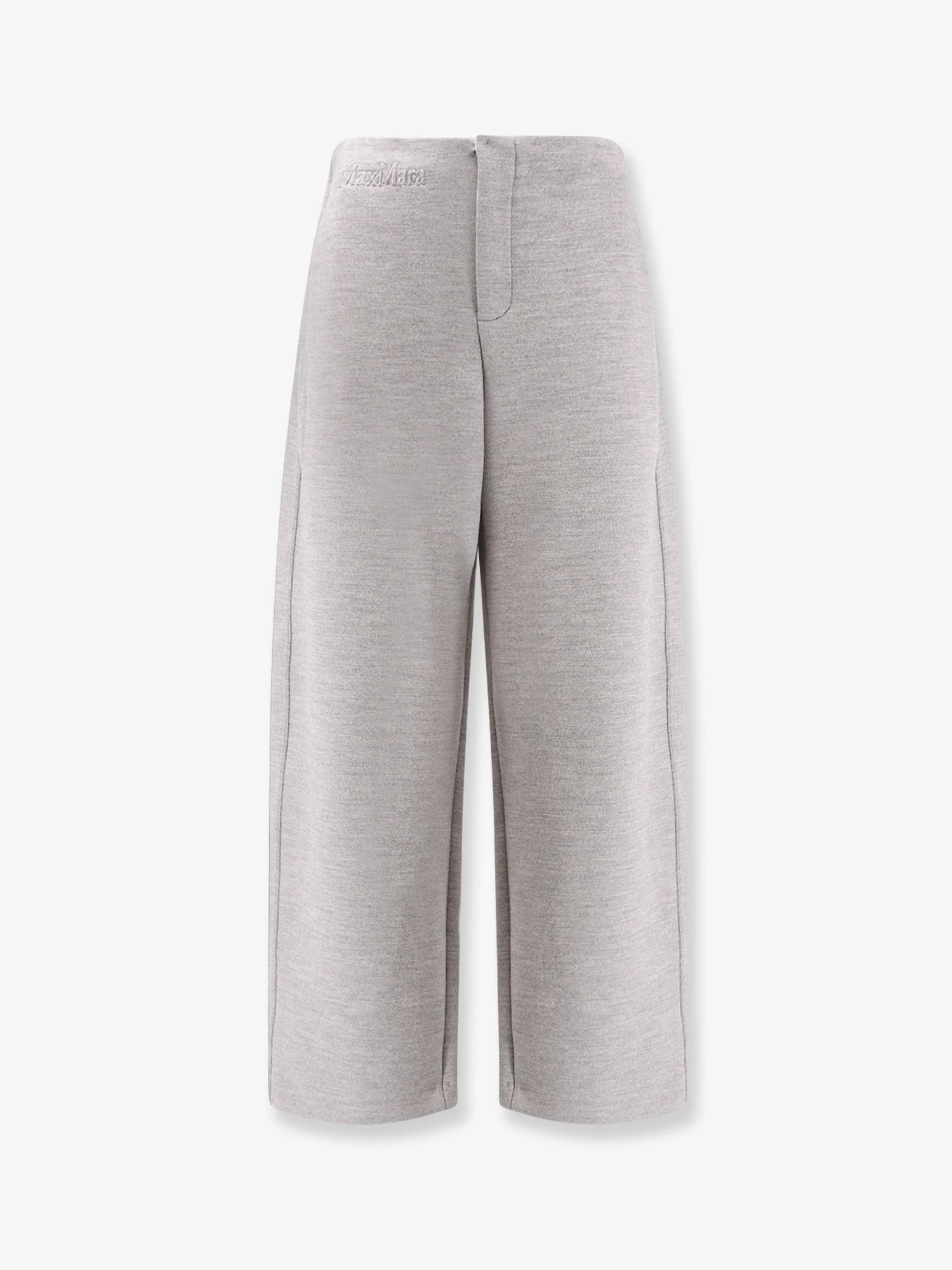Max Mara Women Ebrien Wool And Cotton Trousers
