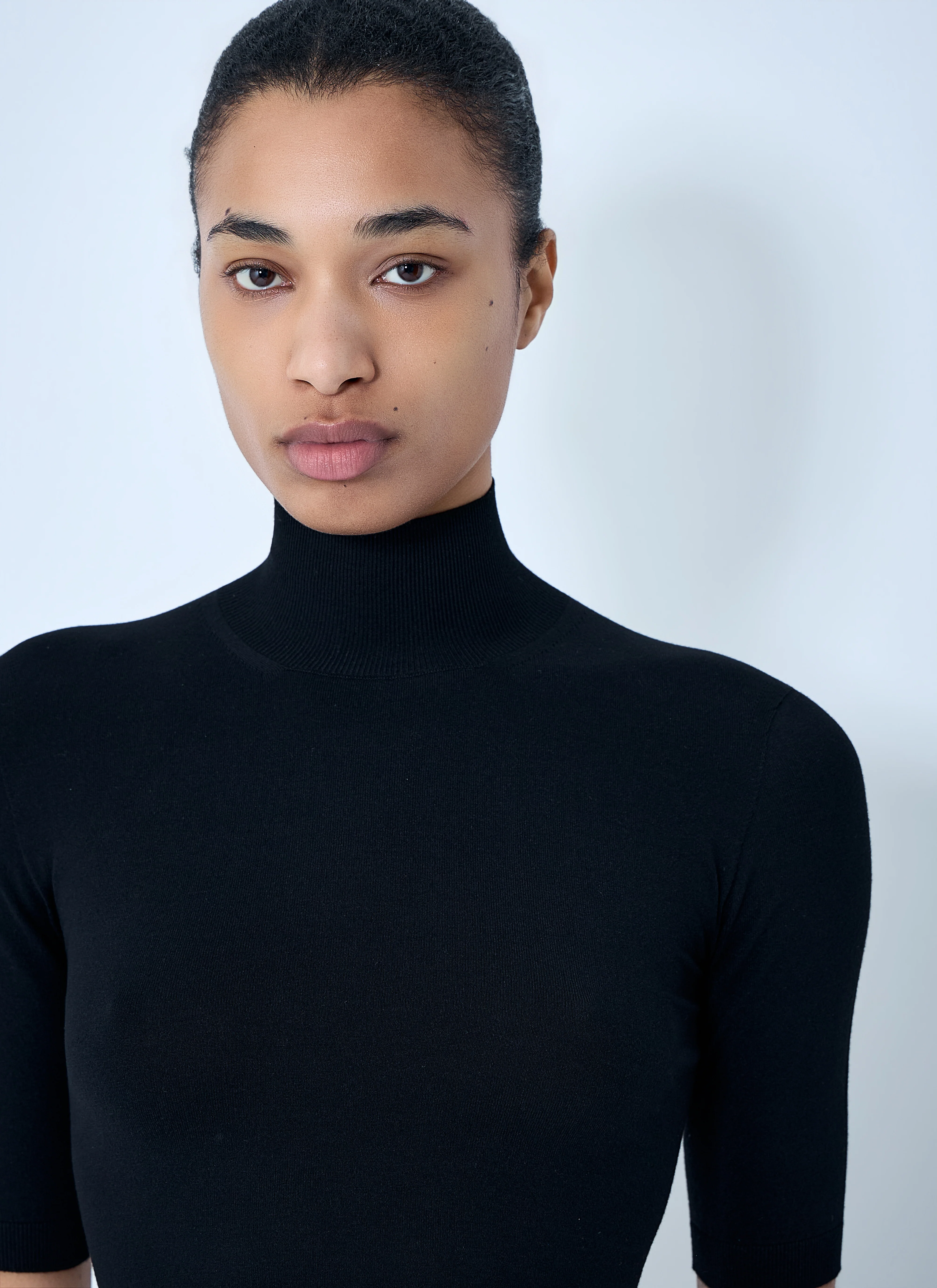 Max Mara Women High-Neck Cropped Knit Top - Image 5