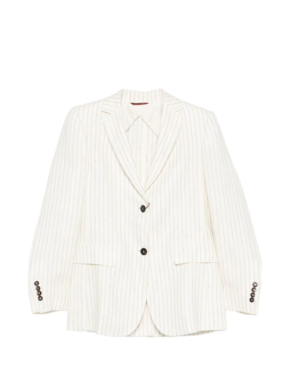 Max Mara Women Linen Single-Breasted Jacket