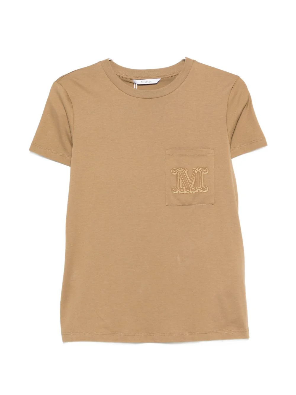 Max Mara Women Logo Cotton T-Shirt