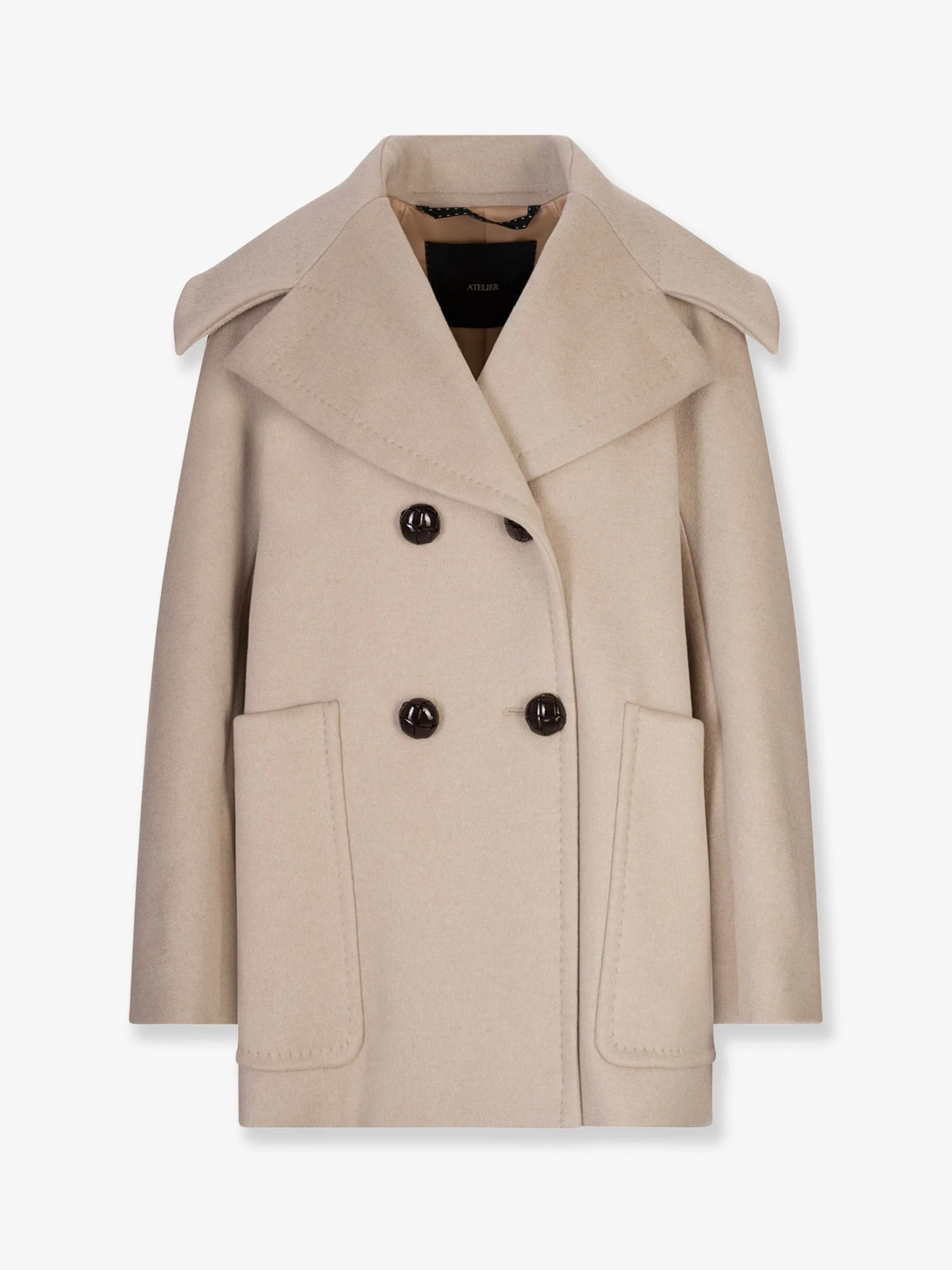 Max Mara Women Mario Double-Breasted Cashmere Coat