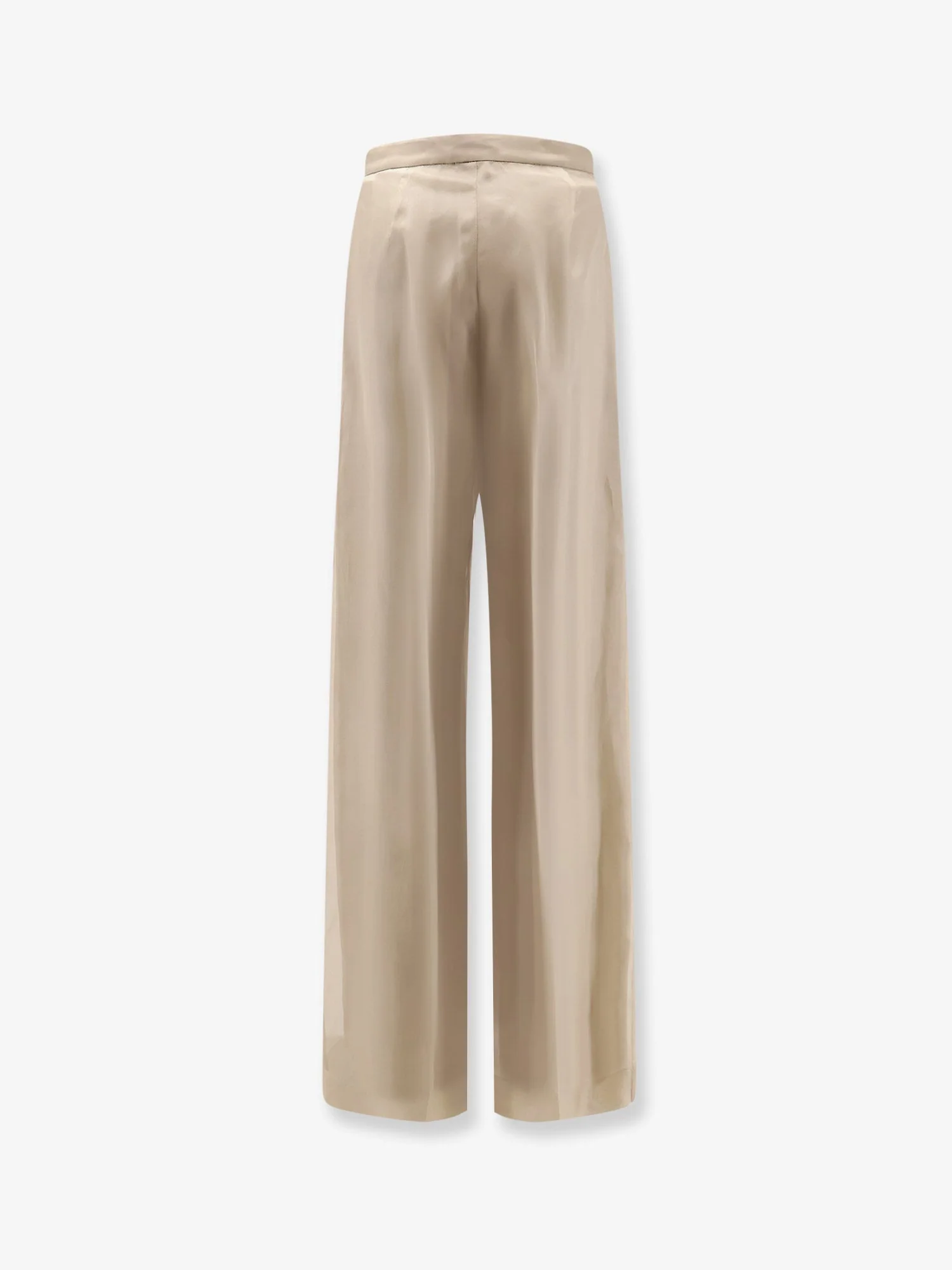 Max Mara Women Mxeolivi Silk Trousers - Image 2