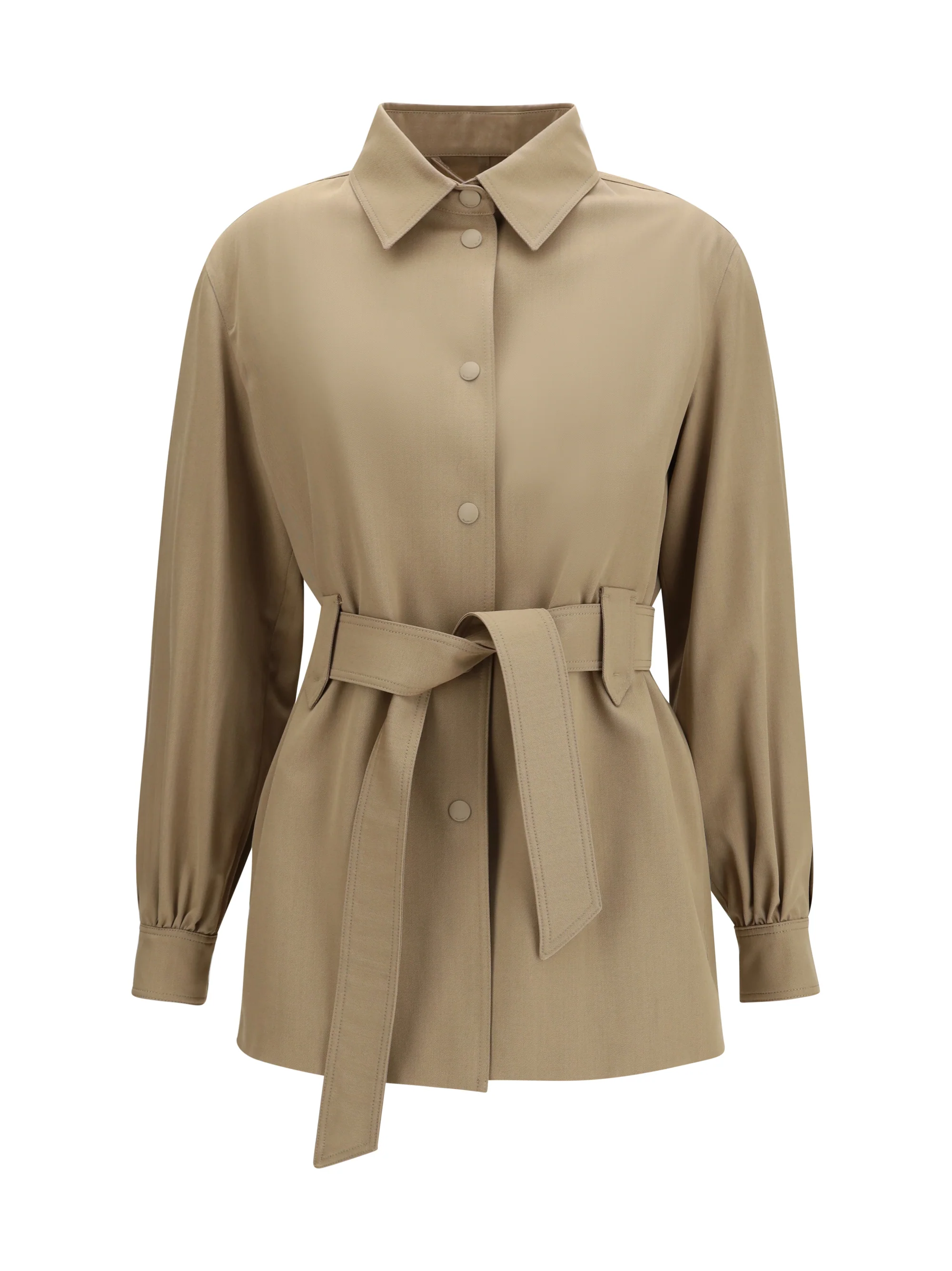 Max Mara Women Virgin Wool Jacket-Shirt