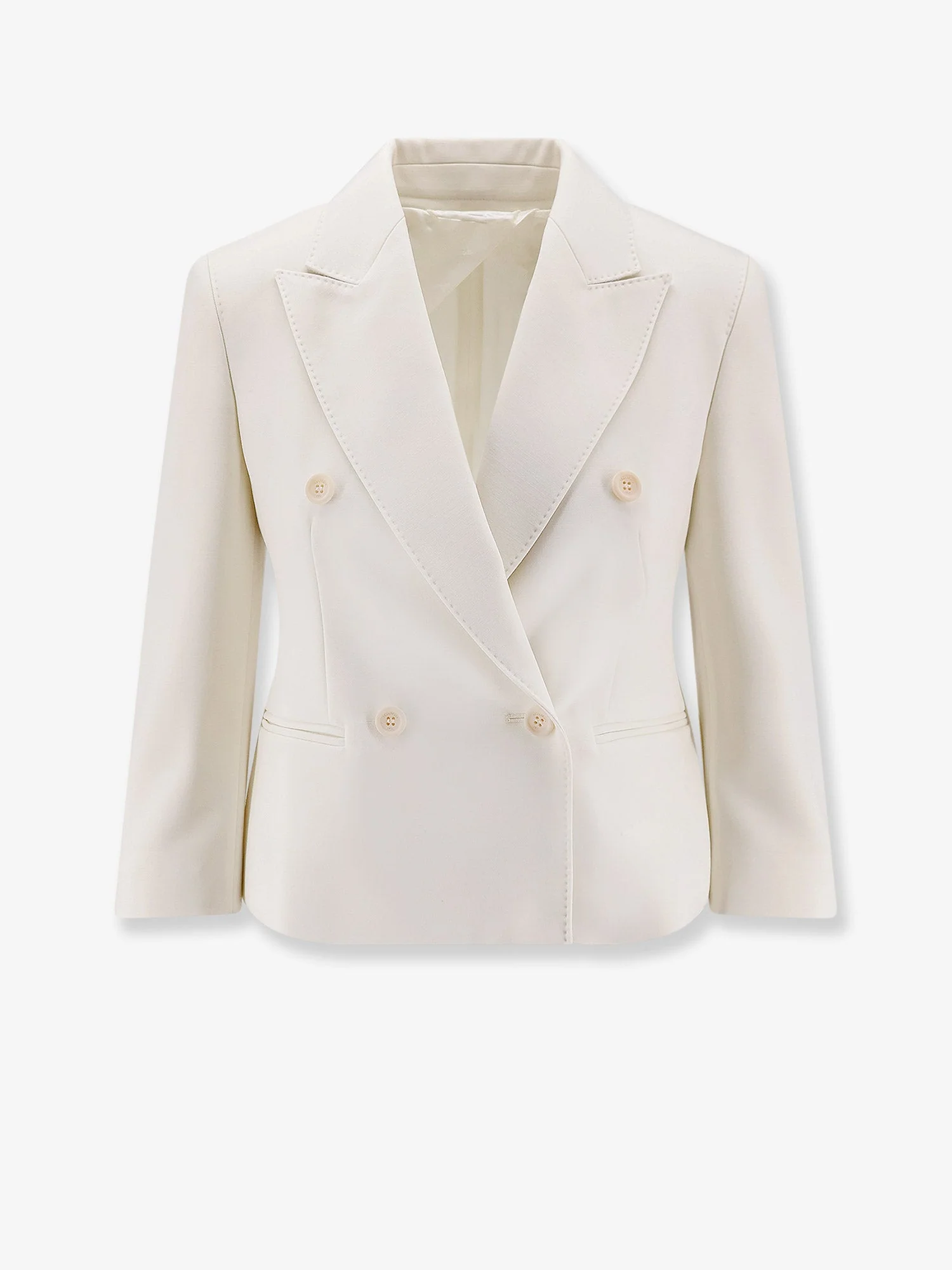 Max Mara Women Mxmdorico Stretch Virgin Wool Blazer