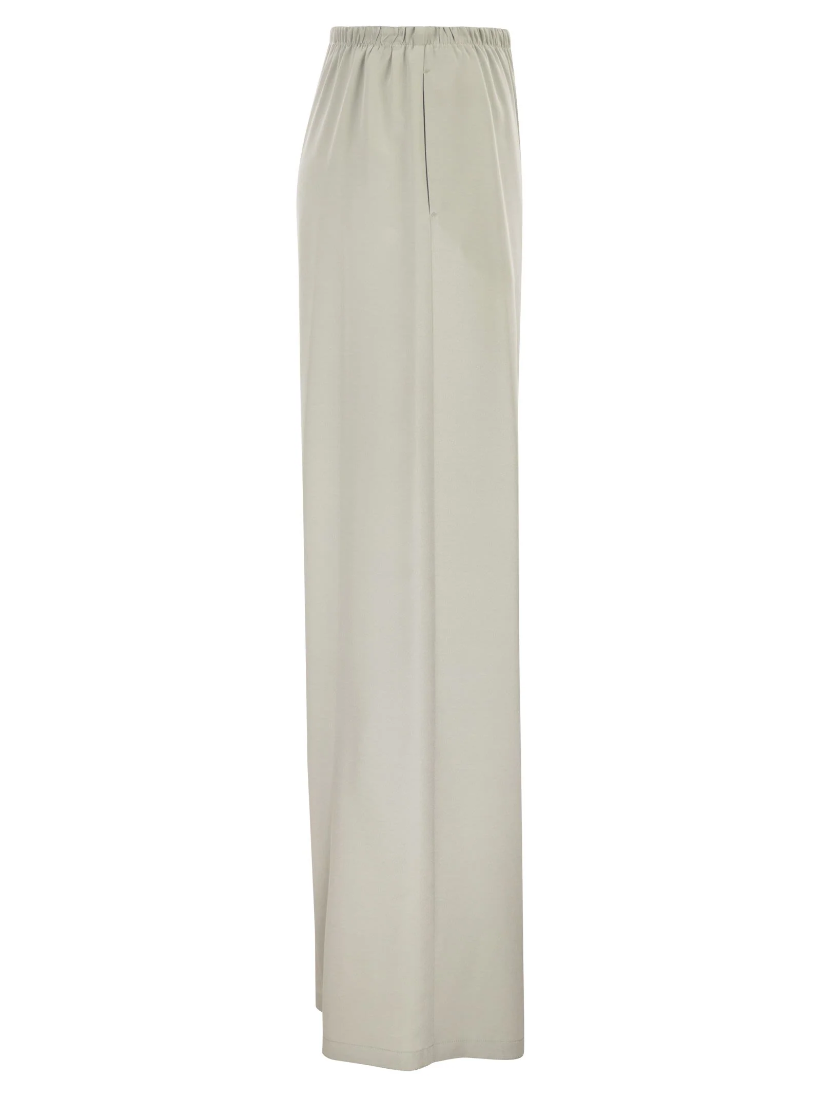 Max Mara Women Mxpmaga - Silk Crêpe De Chine Trousers - Image 3
