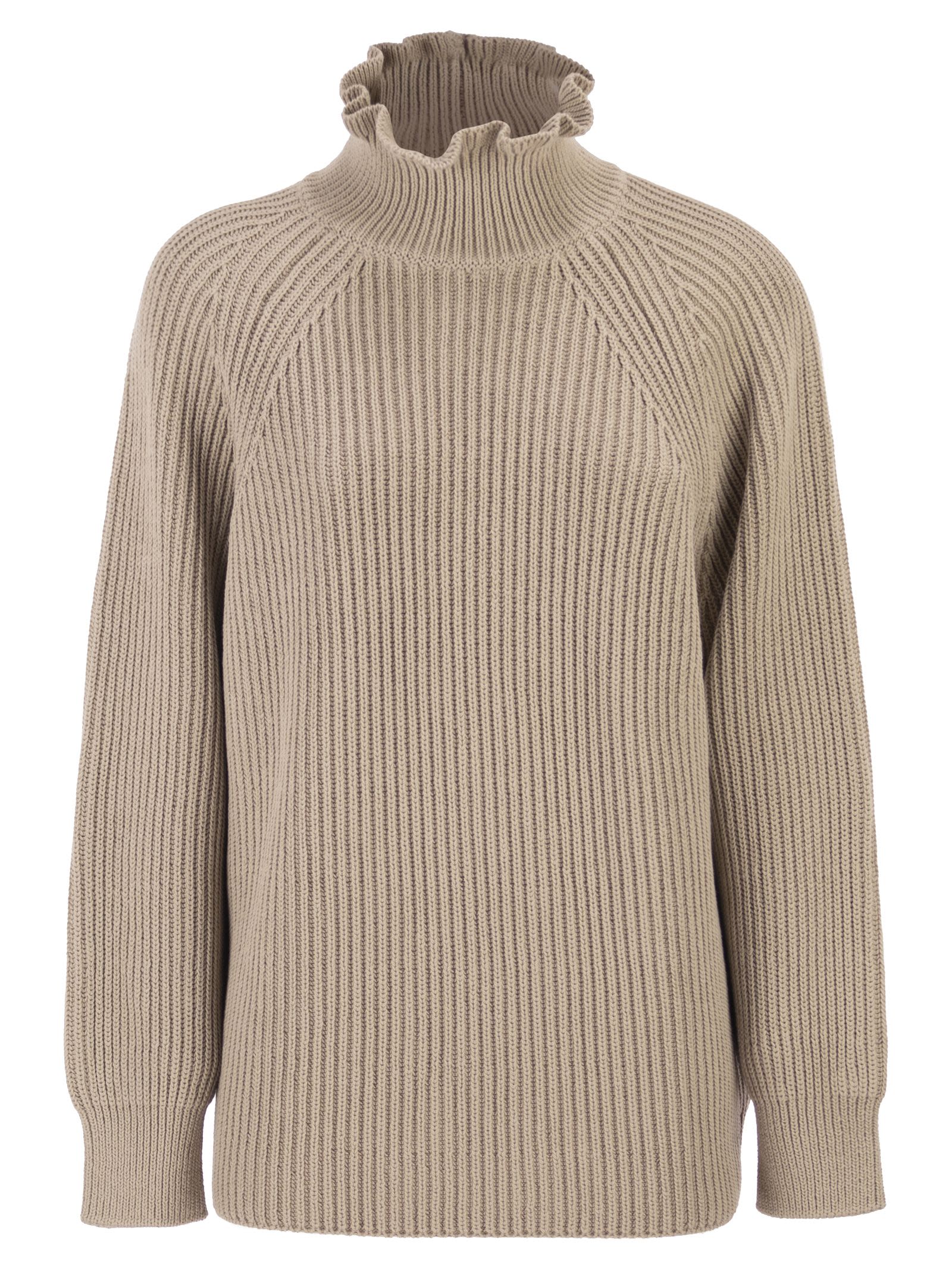 Max Mara Women Mxscamino - Oversized Cotton Cord Jersey