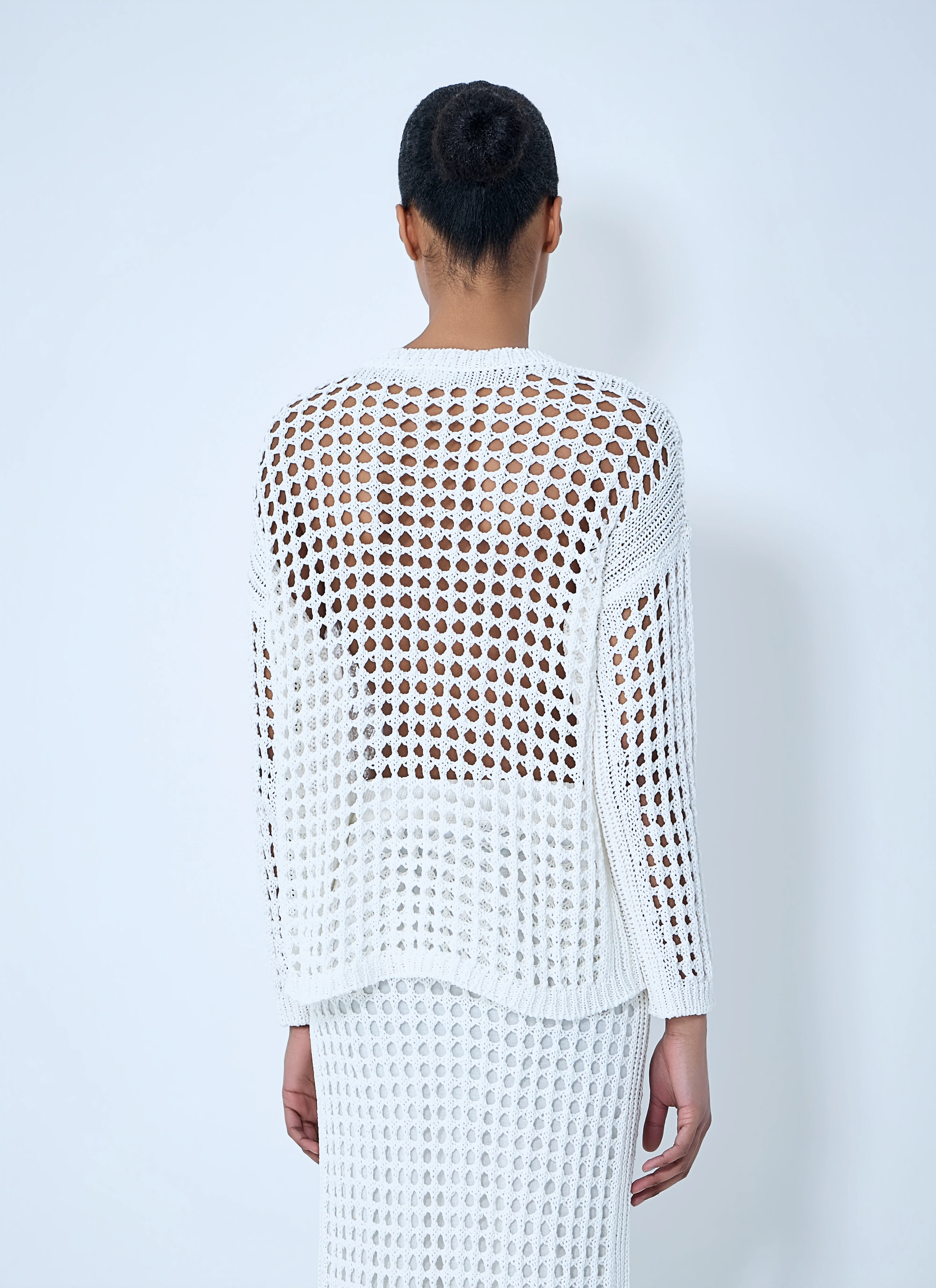 Max Mara Women Open-Knit Jumper - Image 4
