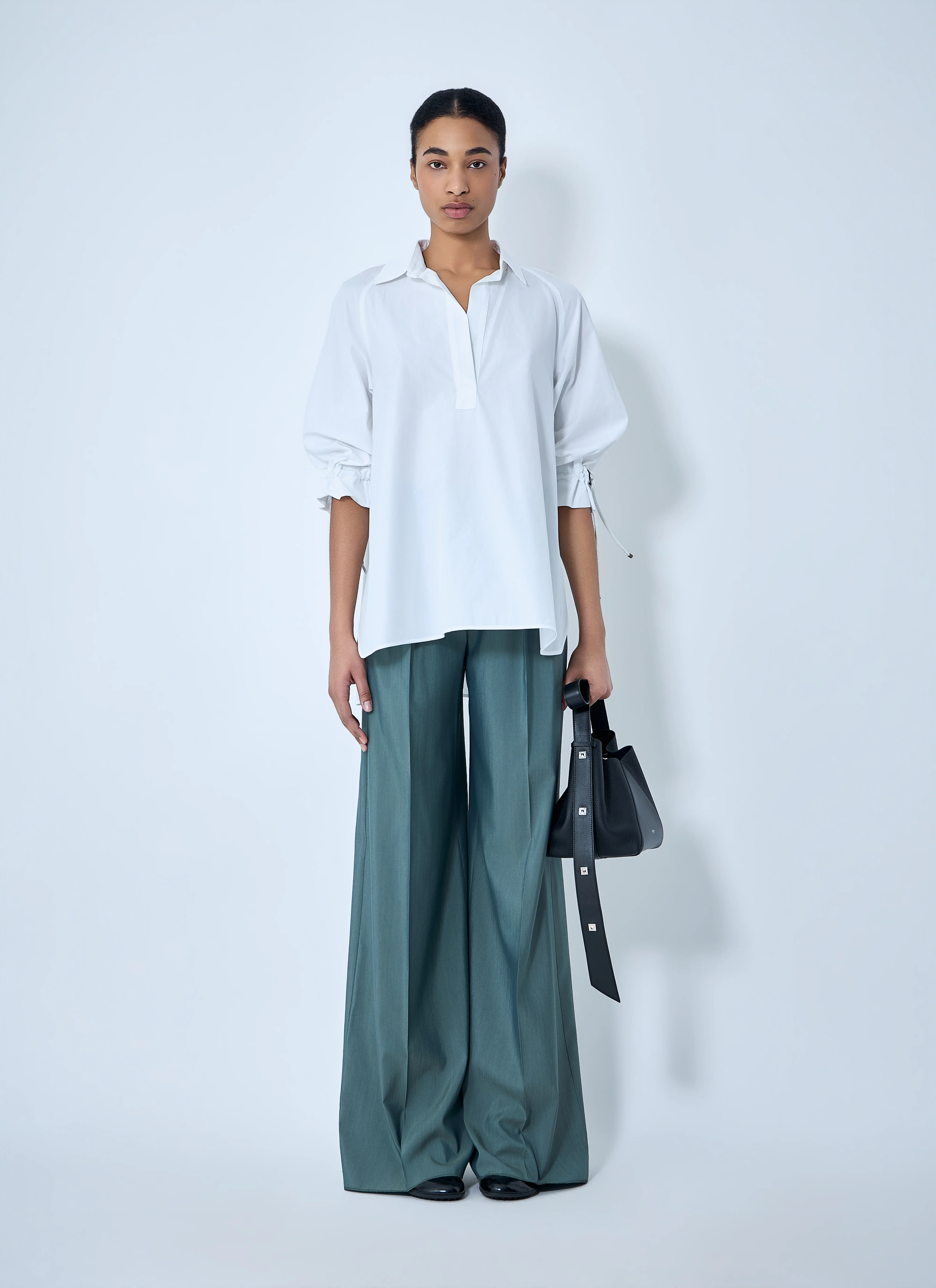 Max Mara Women Relaxed Poplin Tunic - Image 2