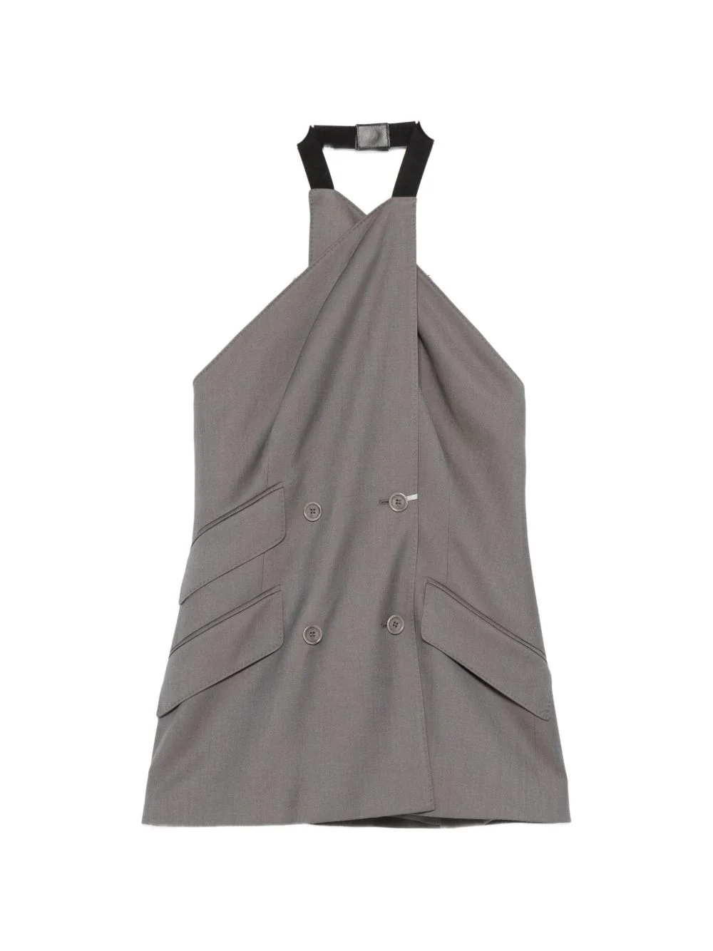 Max Mara Women Wool Halterneck Top