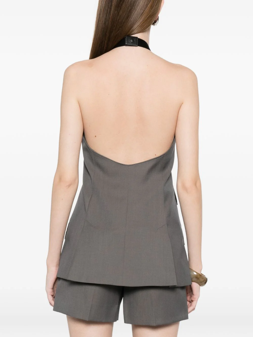 Max Mara Women Wool Halterneck Top - Image 2
