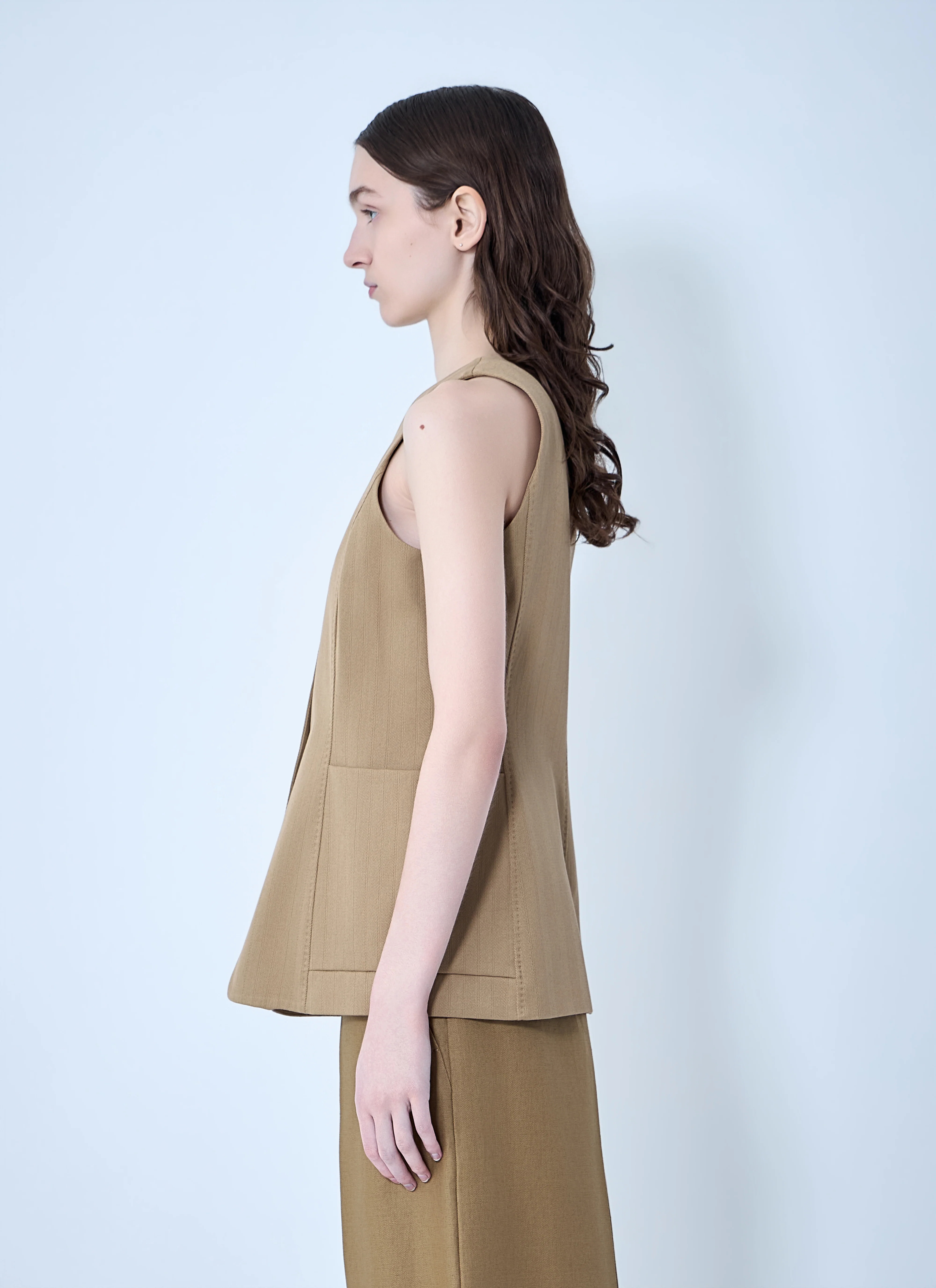 Max Mara Women Tailored Vest With Button Fastening - Image 3