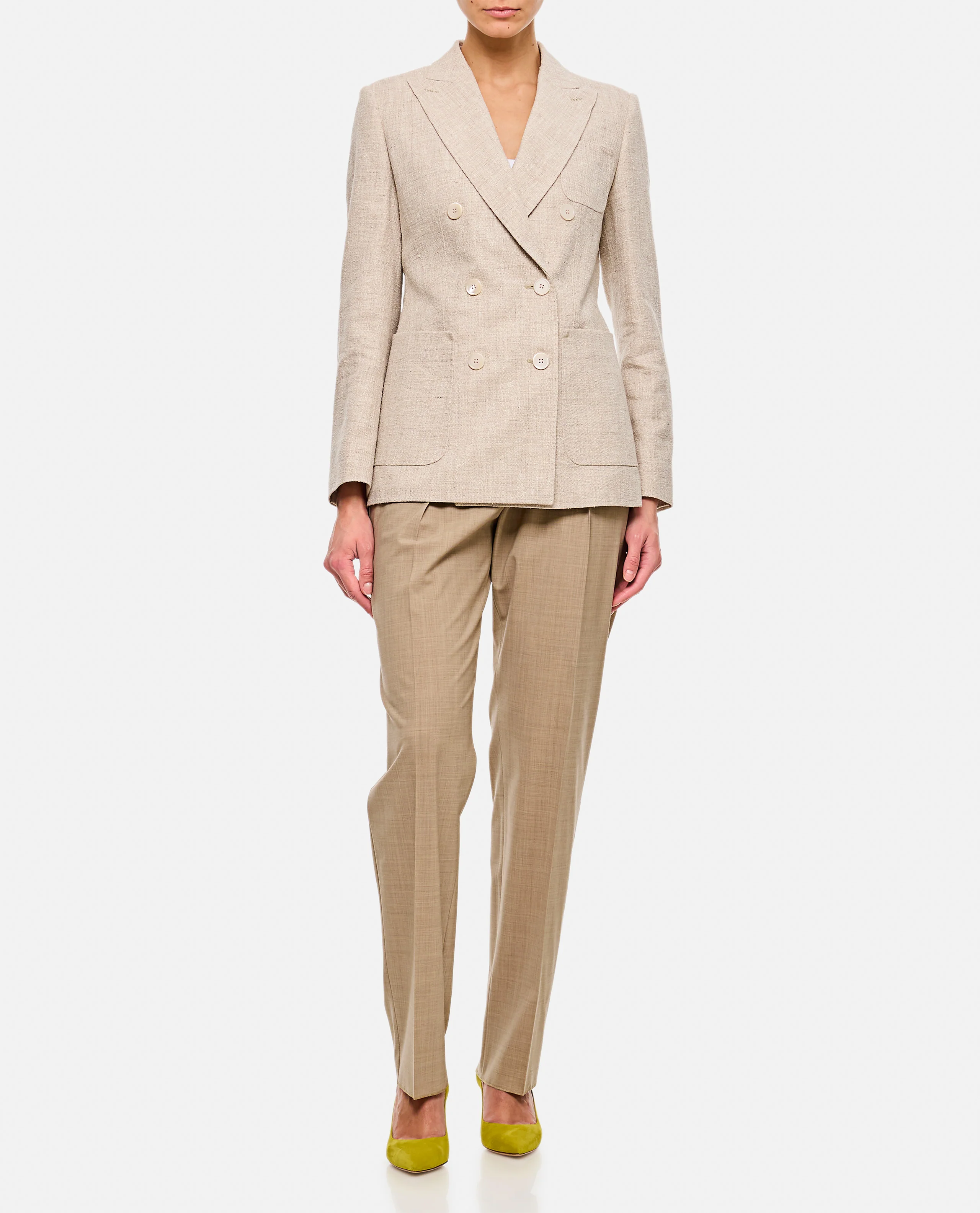 Max Mara Women Targa Linen Blazer - Image 2