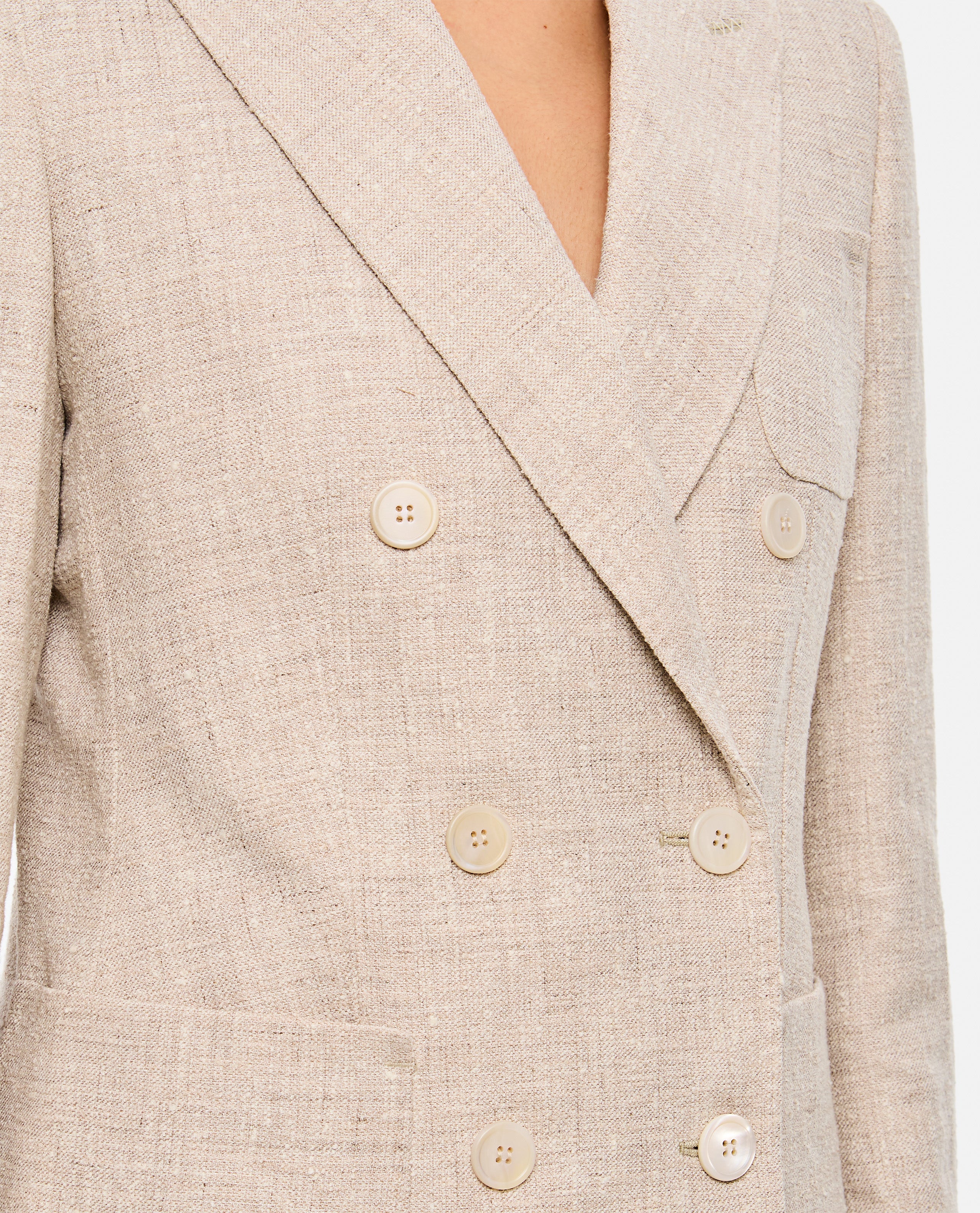 Max Mara Women Targa Linen Blazer - Image 4