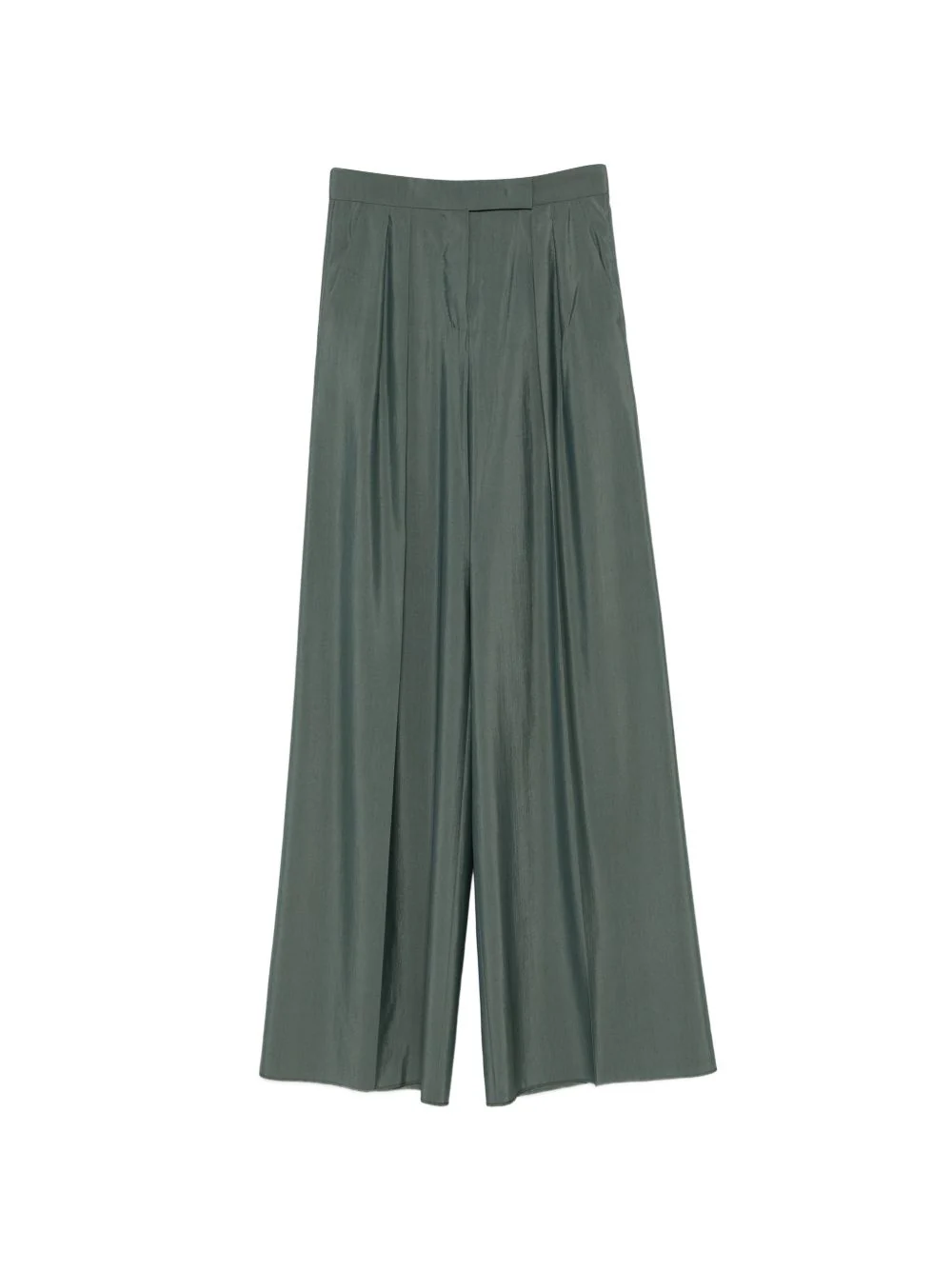 Max Mara Women Wool Wide-Leg Trousers