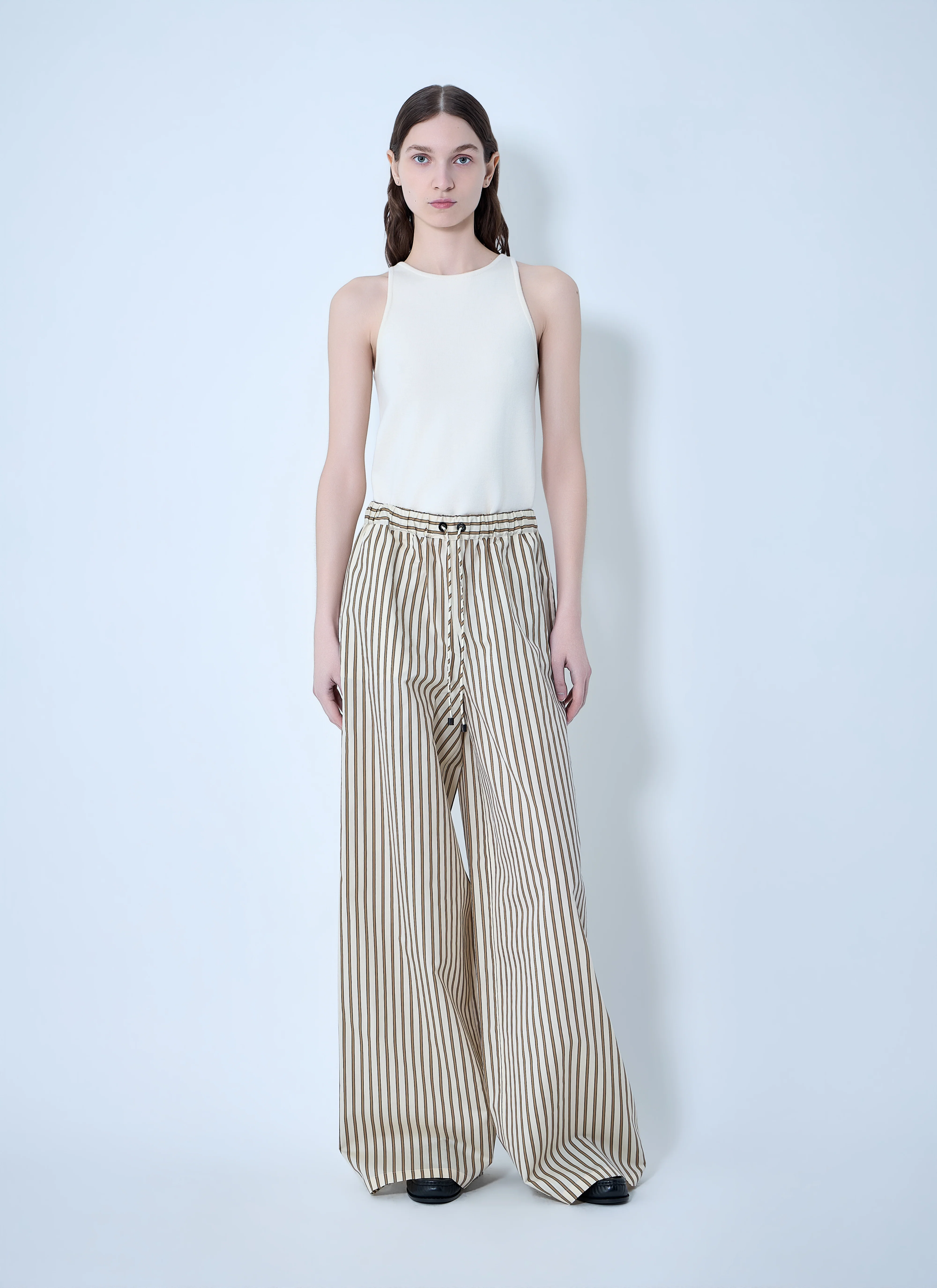 Max Mara Women Wide-Leg Drawstring Trousers - Image 2