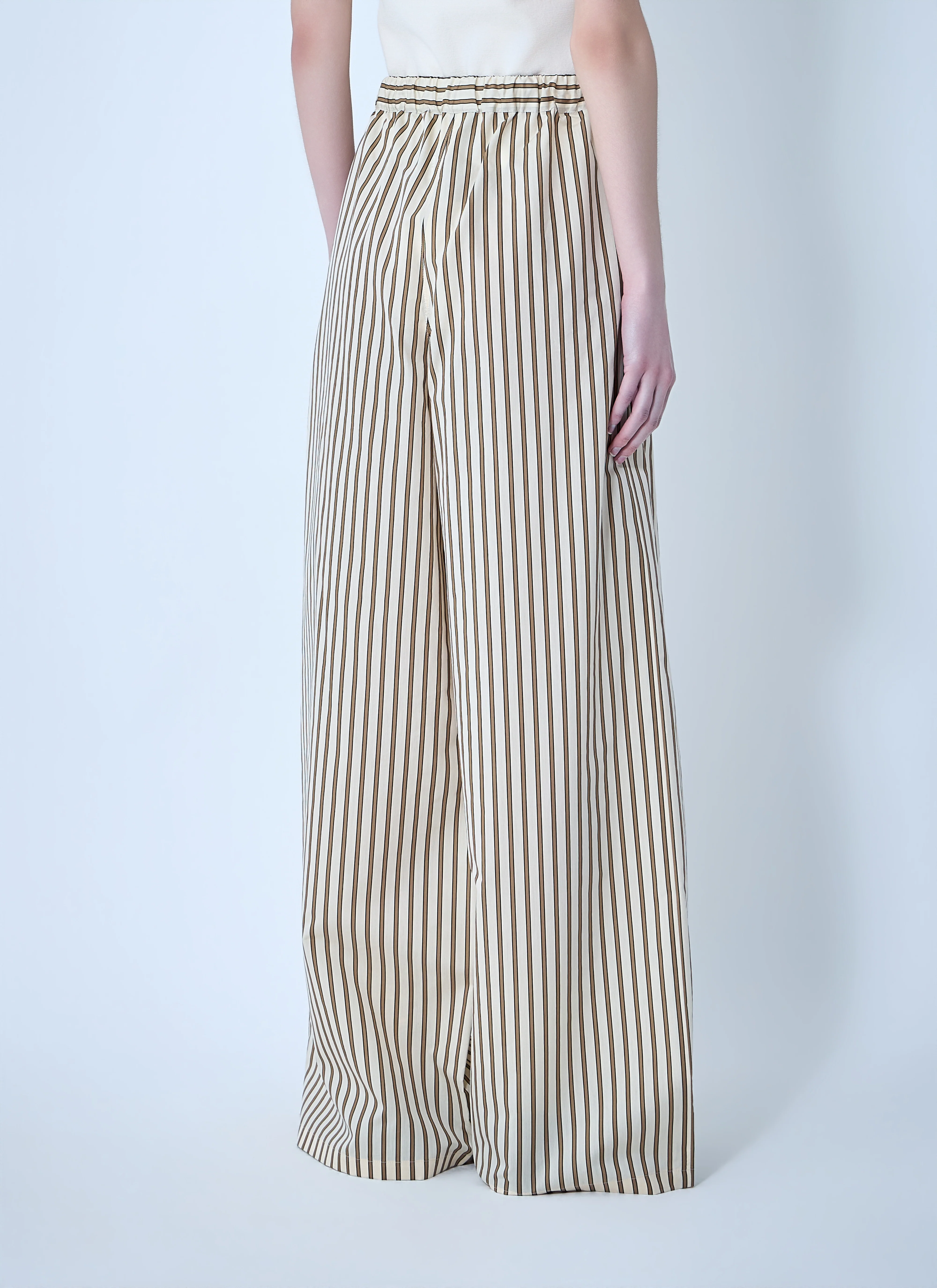 Max Mara Women Wide-Leg Drawstring Trousers - Image 4