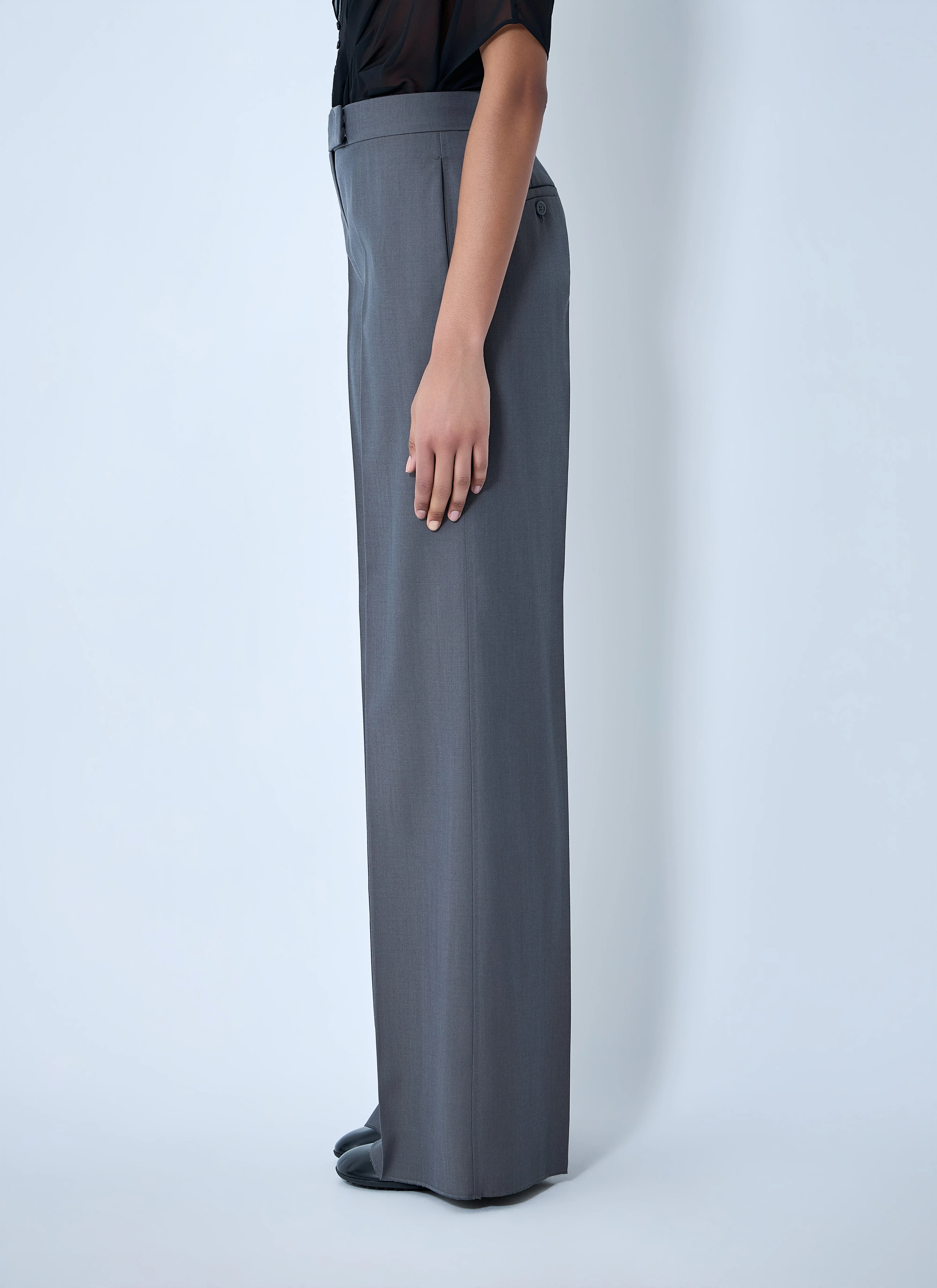 Max Mara Women Wide-Leg Tailored Trousers - Image 3