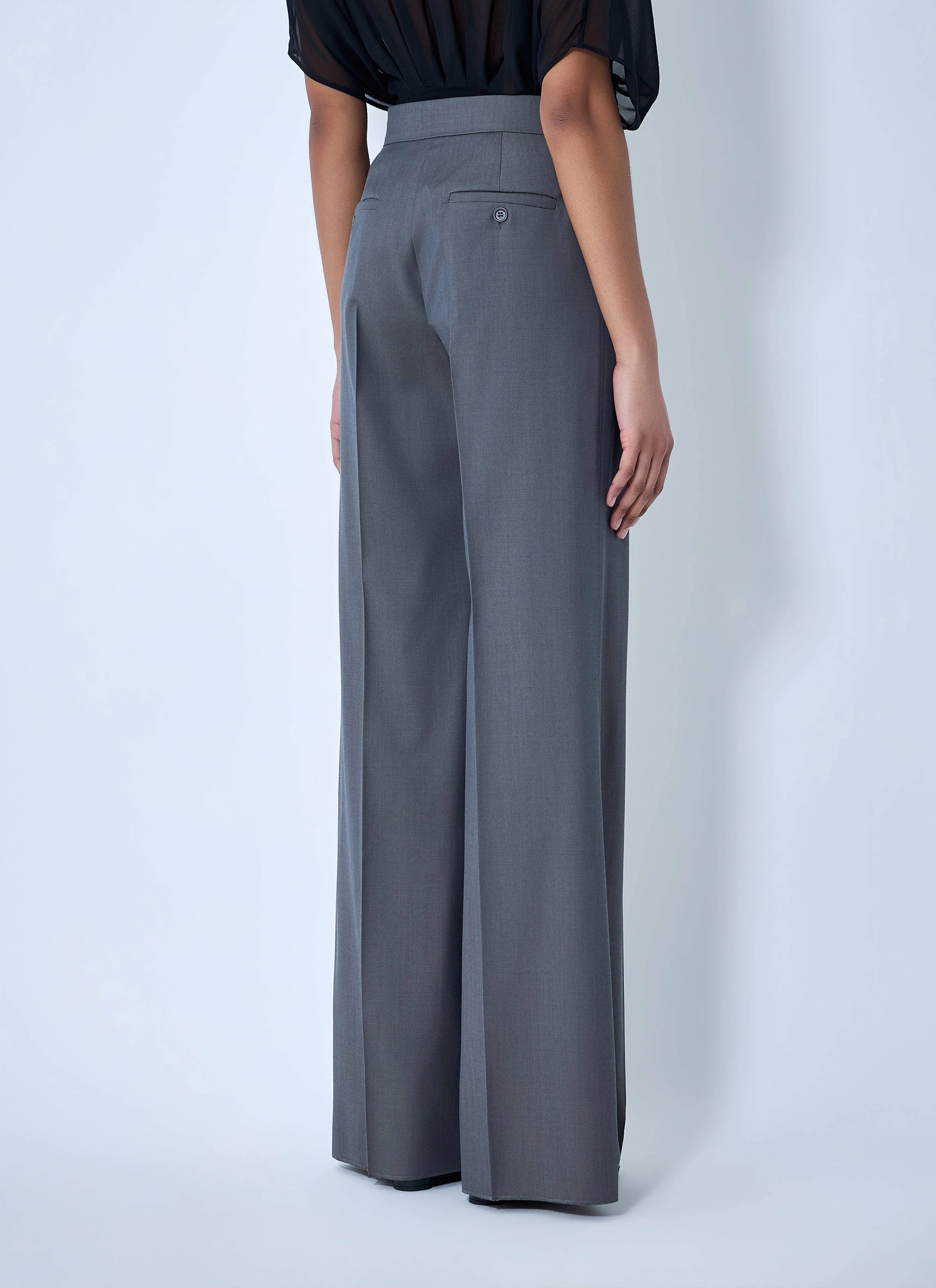 Max Mara Women Wide-Leg Tailored Trousers - Image 4