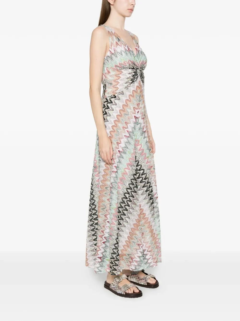 Missoni Women Sleeveless Long Dress - Image 4